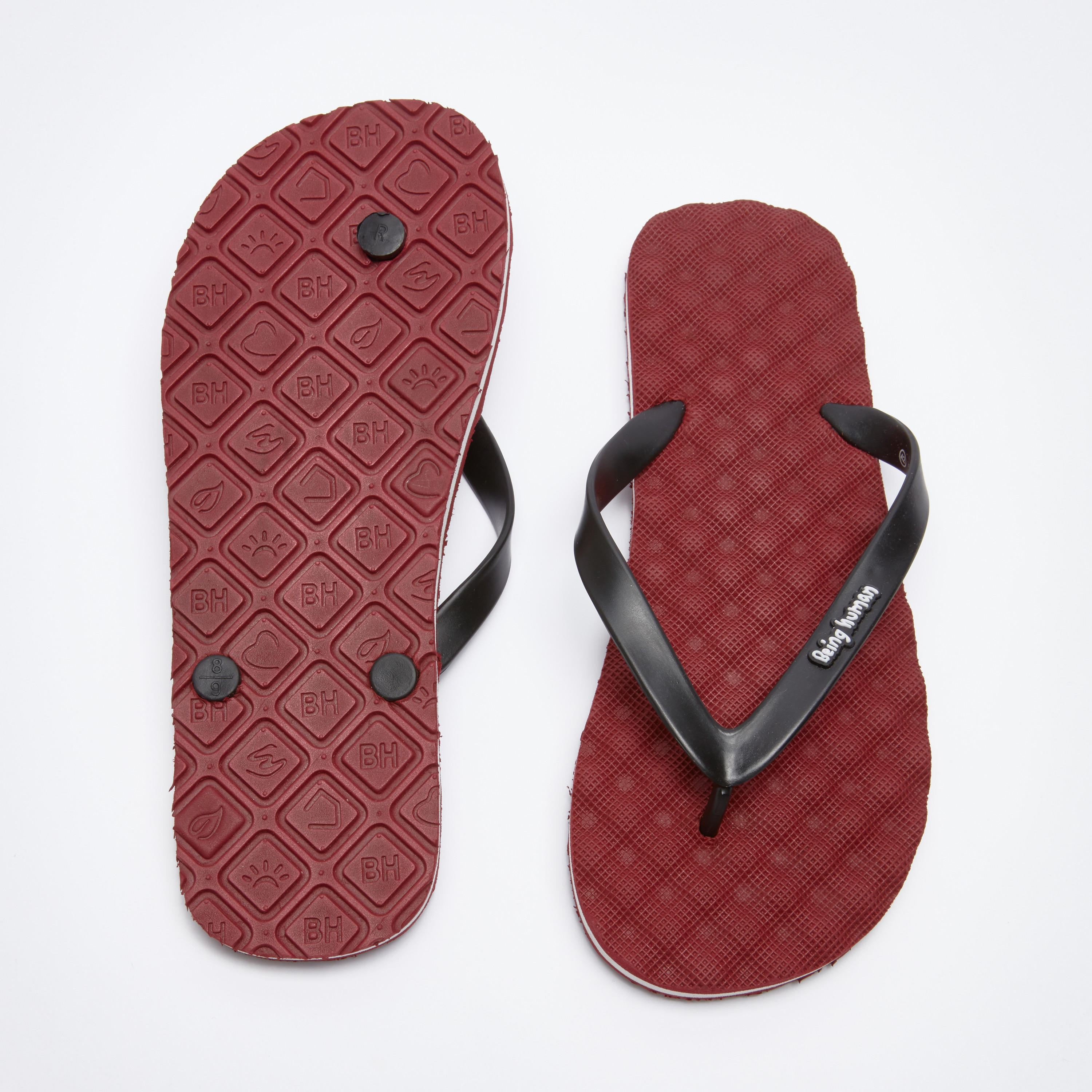Being Human Textured Flip Flops-men-shoes-flipflopsandslides-image-4