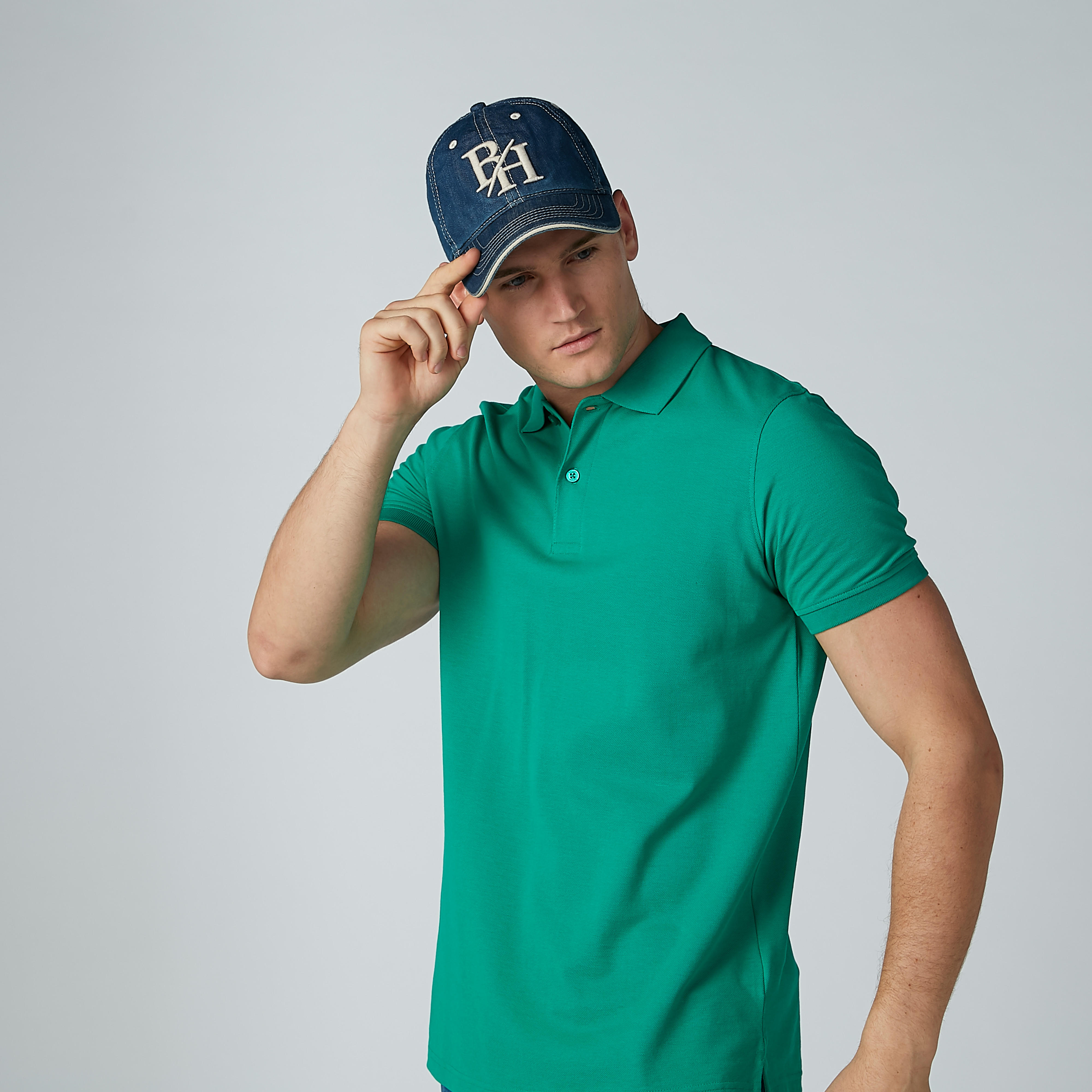قبعة كاب بتفاصيل شعار بيينج هيومان-men-caps-image-2