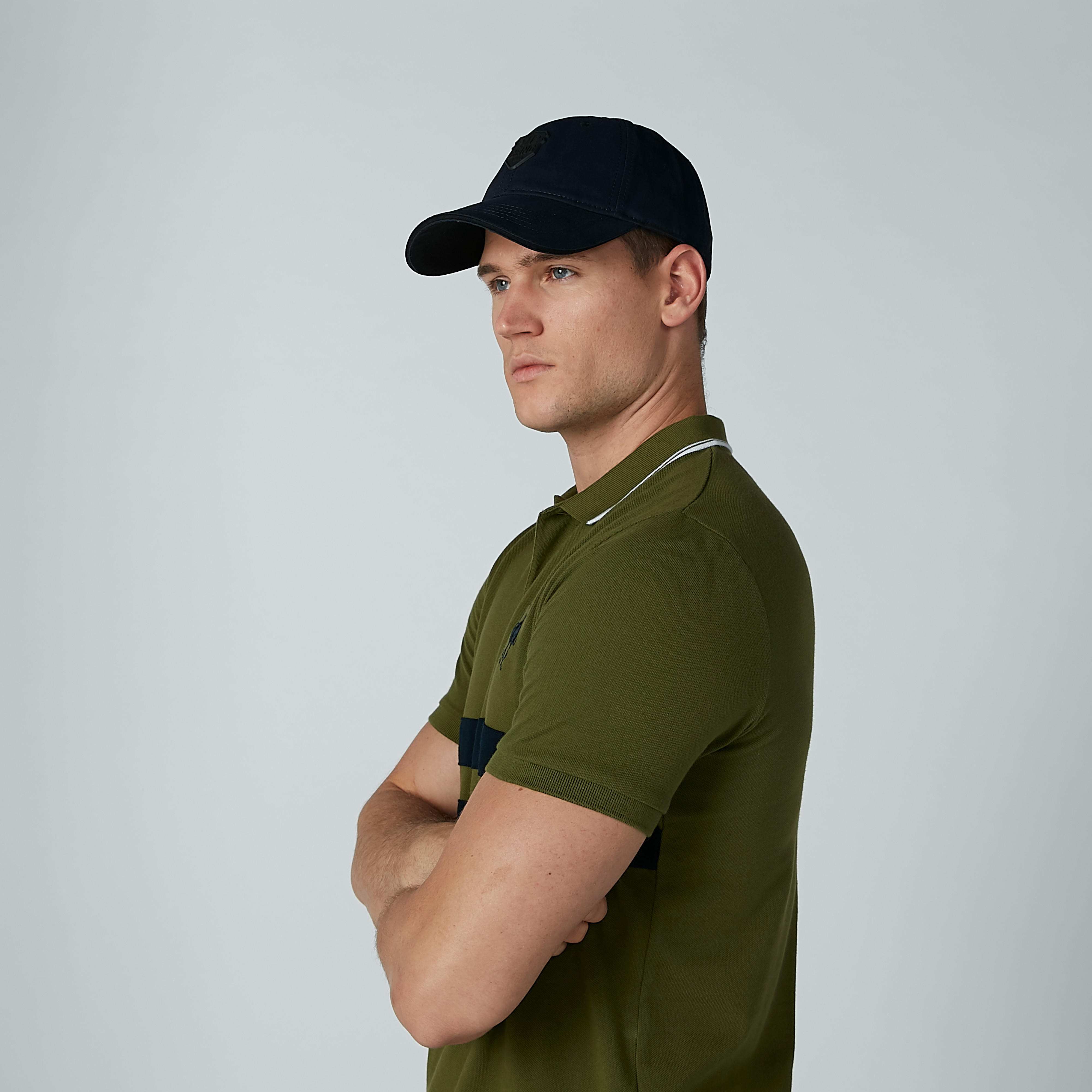 قبعة كاب بإبزيم إغلاق وتزيينات بيينج هيومان-men-caps-image-2