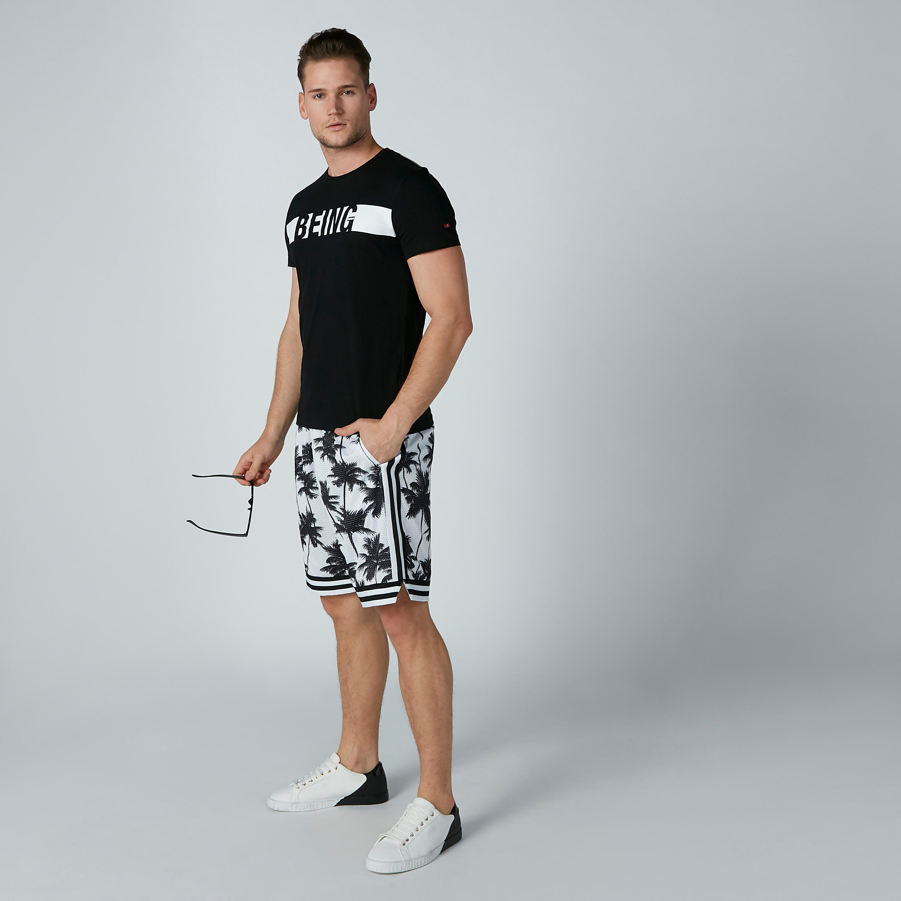 Being Human Printed Crew Neck T-shirt with Short Sleeves-men-clothing-tshirtsandpolos-tshirts-image-3