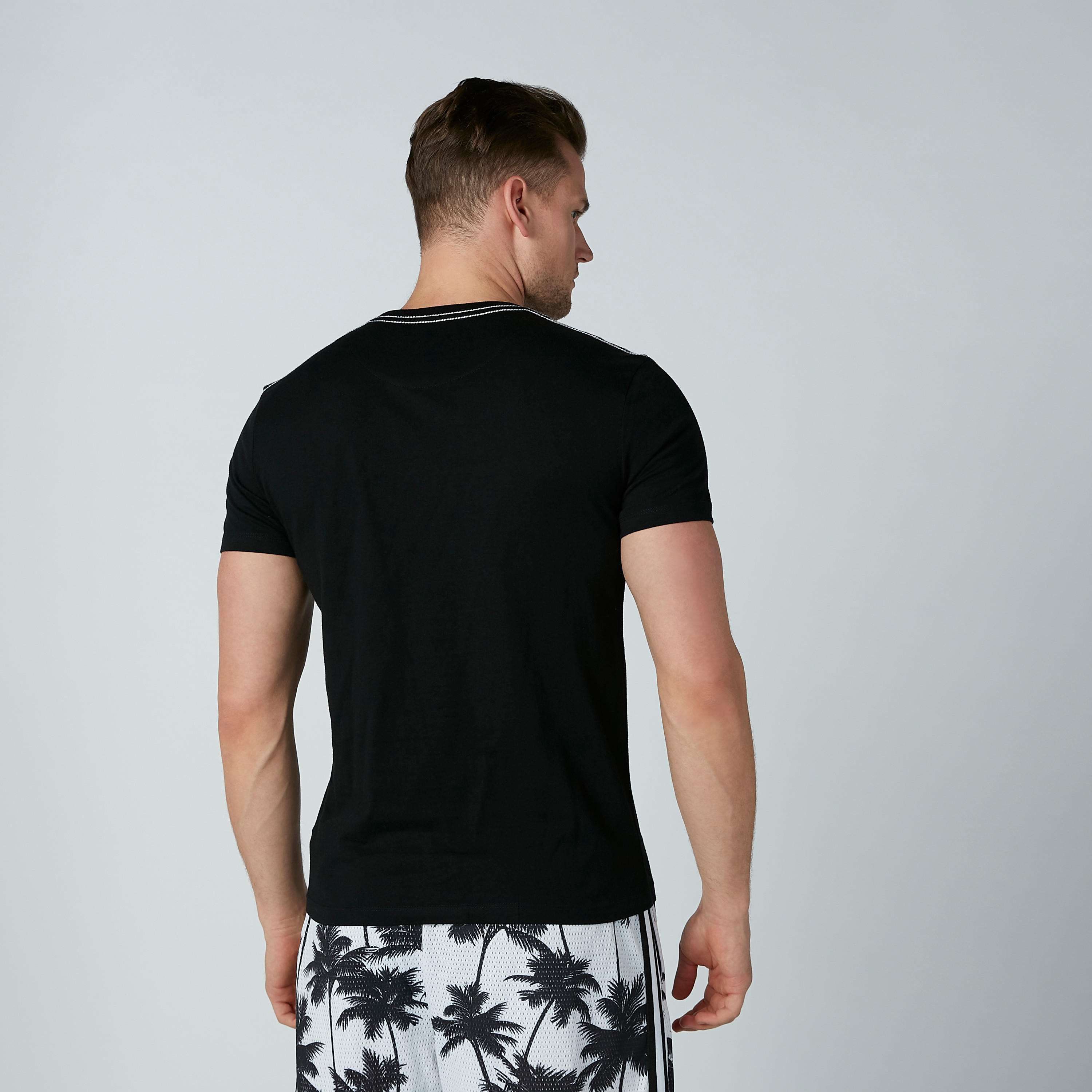 Being Human Printed Crew Neck T-shirt with Short Sleeves-men-clothing-tshirtsandpolos-tshirts-image-4