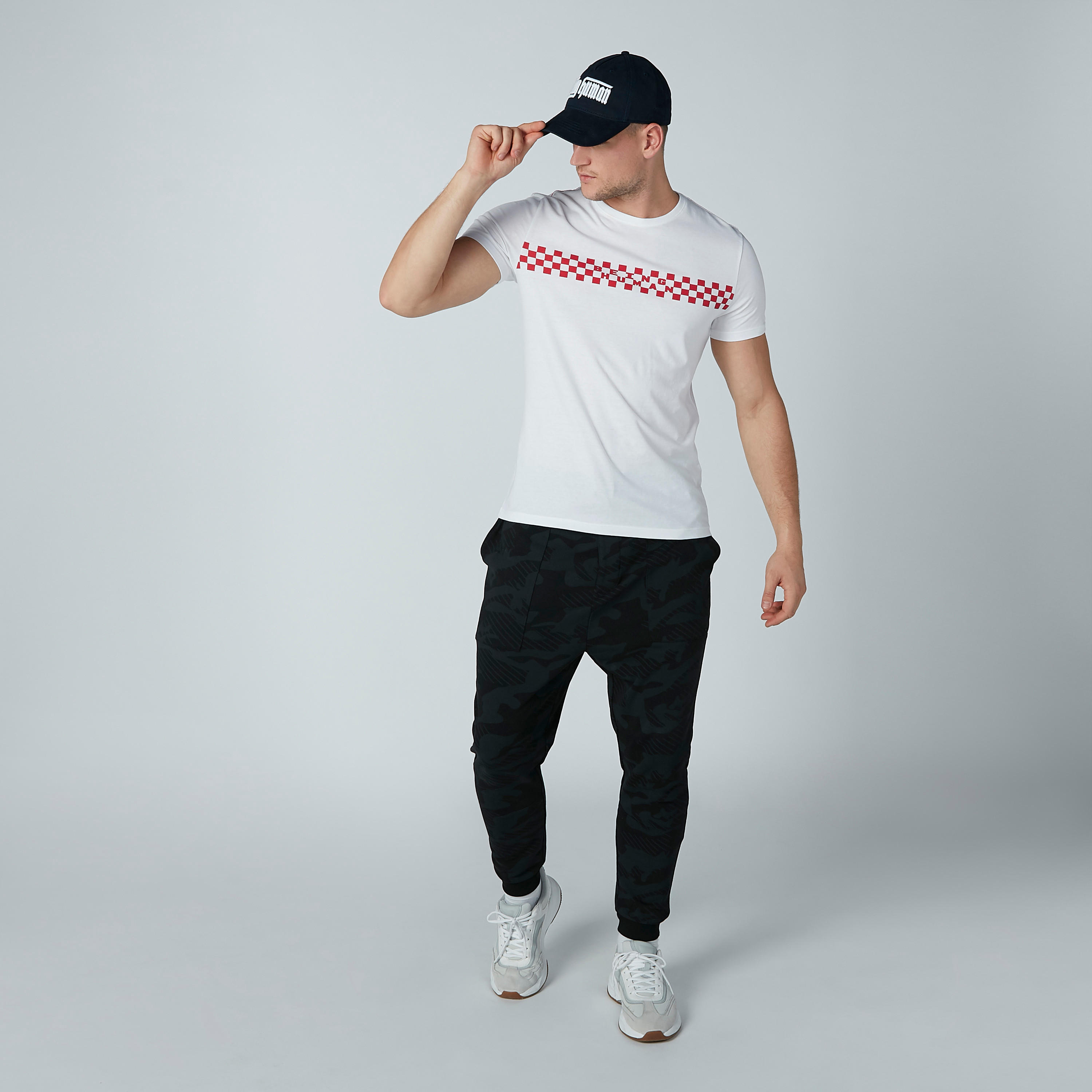تيشيرت بأكمام قصيرة وطبعات بيينج هيومان-men-clothing-tshirtsandpolos-tshirts-image-2