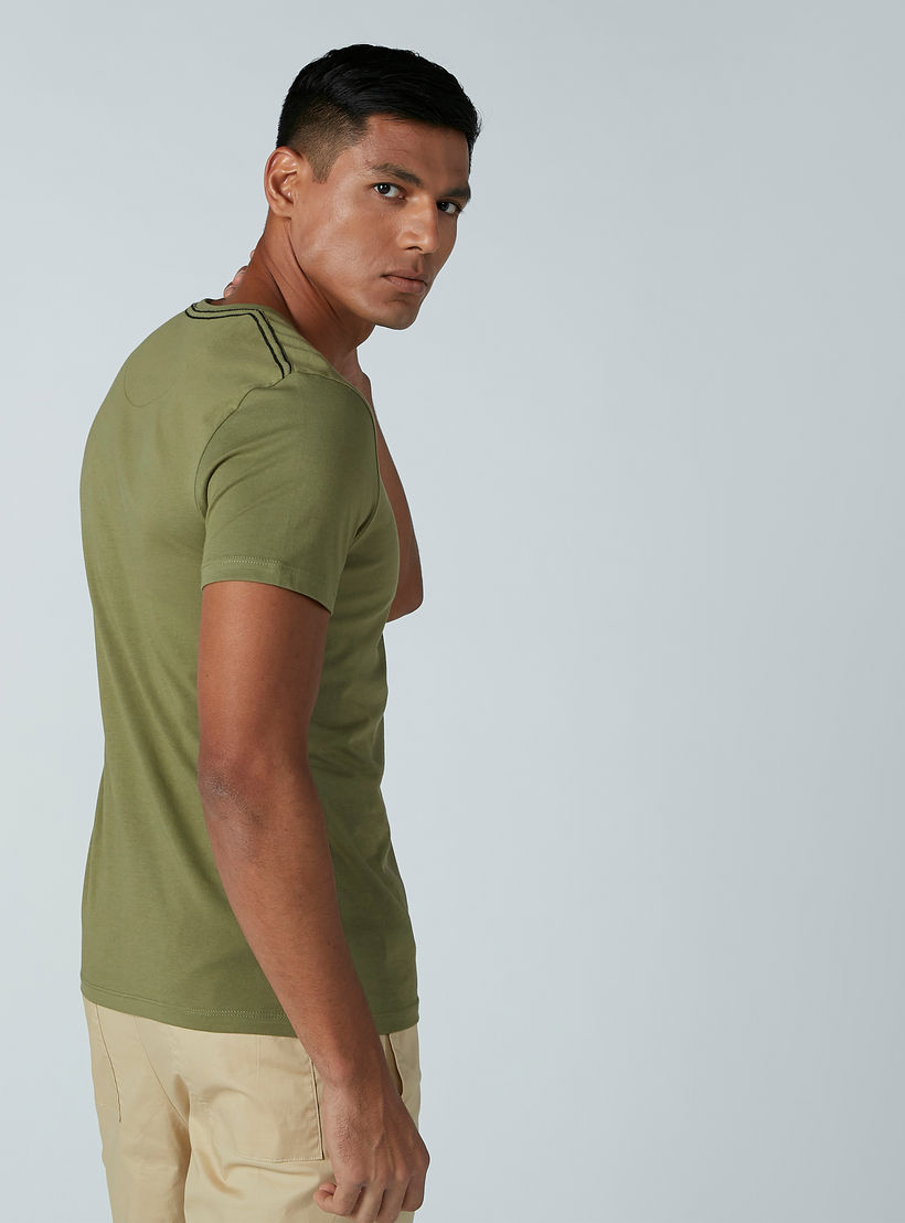 Being Human Printed T-Shirt with Round Neck and Short Sleeves-men-clothing-tshirtsandpolos-tshirts-image-4