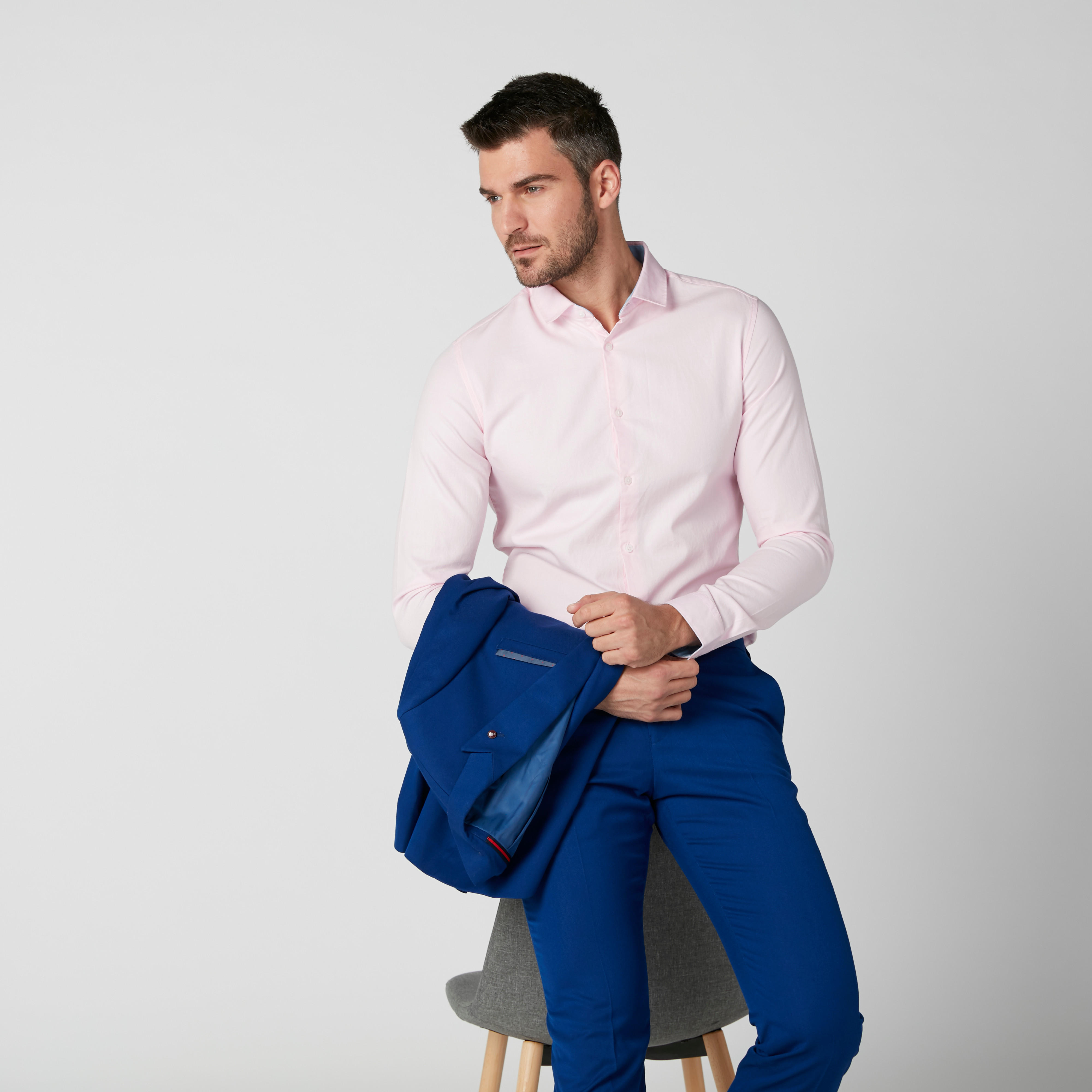 قميص بأكمام طويلة وأزرار من بيينج هيومان-men-clothing-shirts-image-3