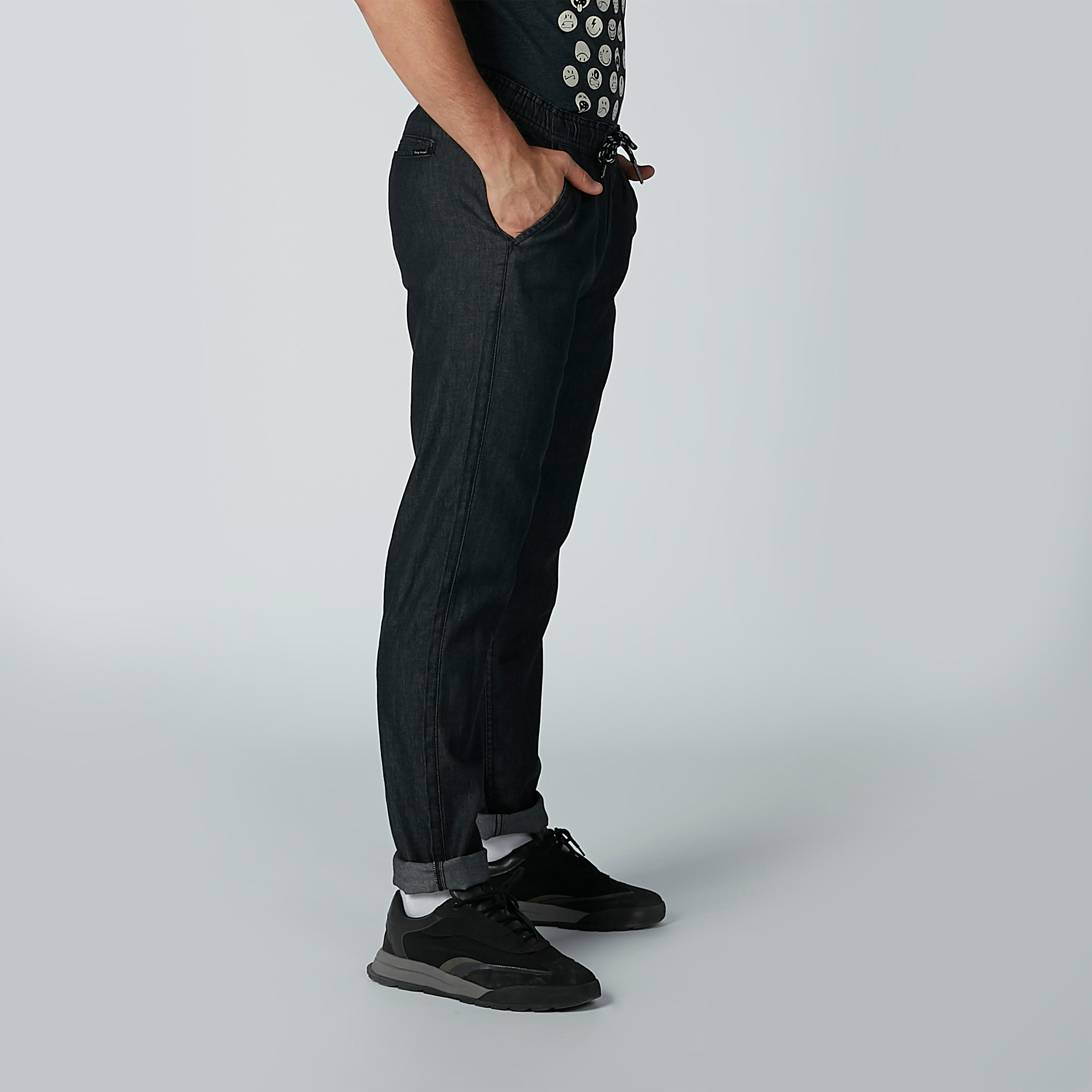 Being Human Full Length Pants with Pocket Detail and Drawstring Closure-men-clothing-bottoms-trousersandchinos-trousers-image-6
