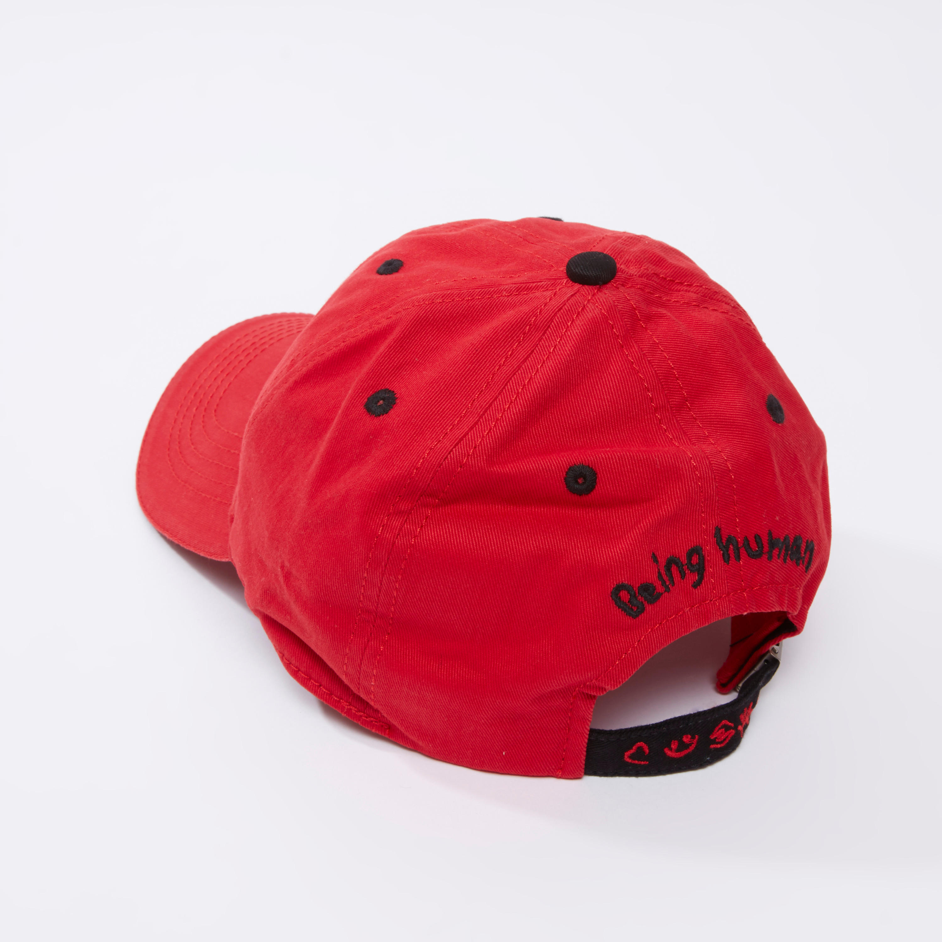 قبعة كاب بارزة الملمس بإبزيم إغلاق بيينج هيومان-men-caps-image-1