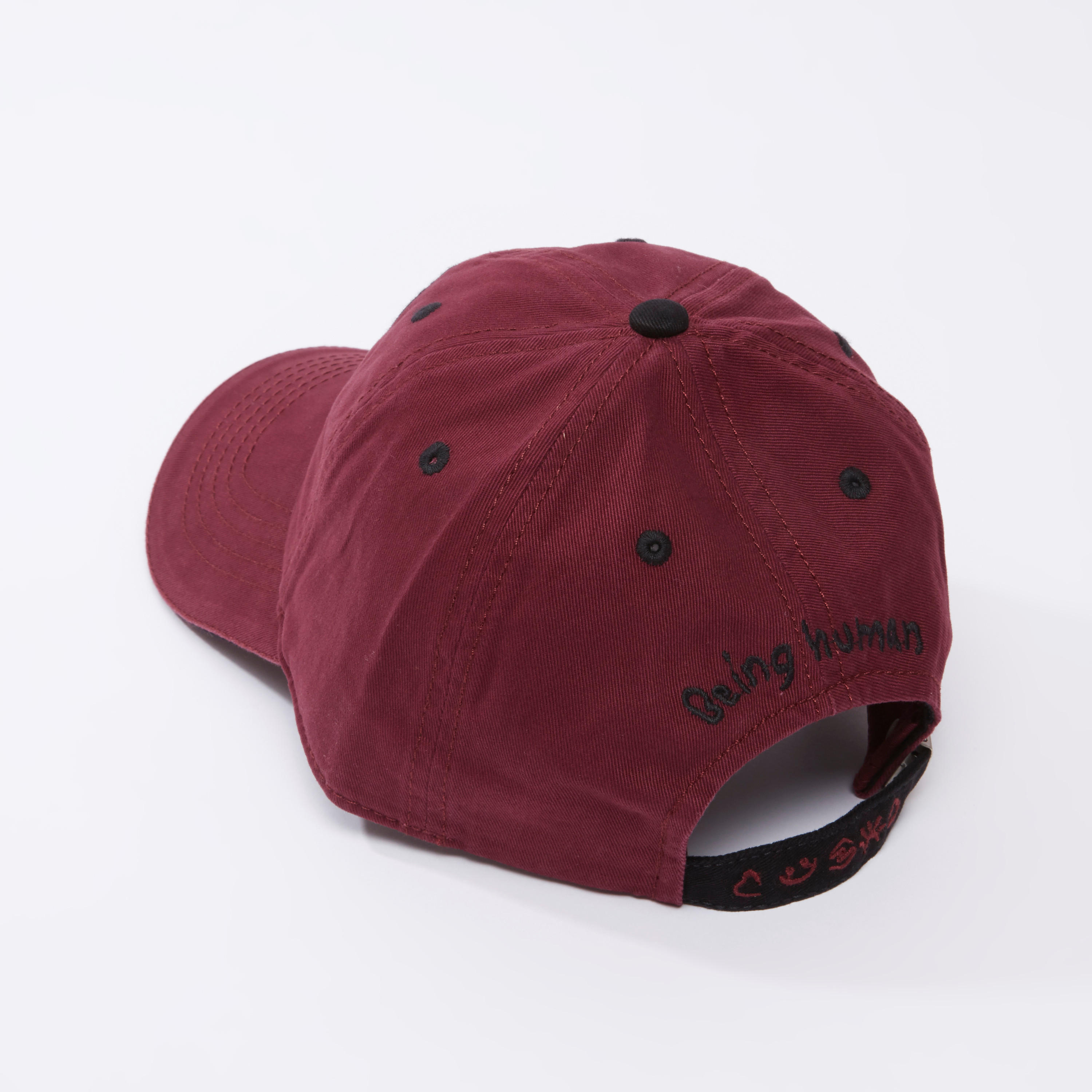 قبعة كاب بارزة الملمس بإبزيم إغلاق بيينج هيومان-men-caps-image-1