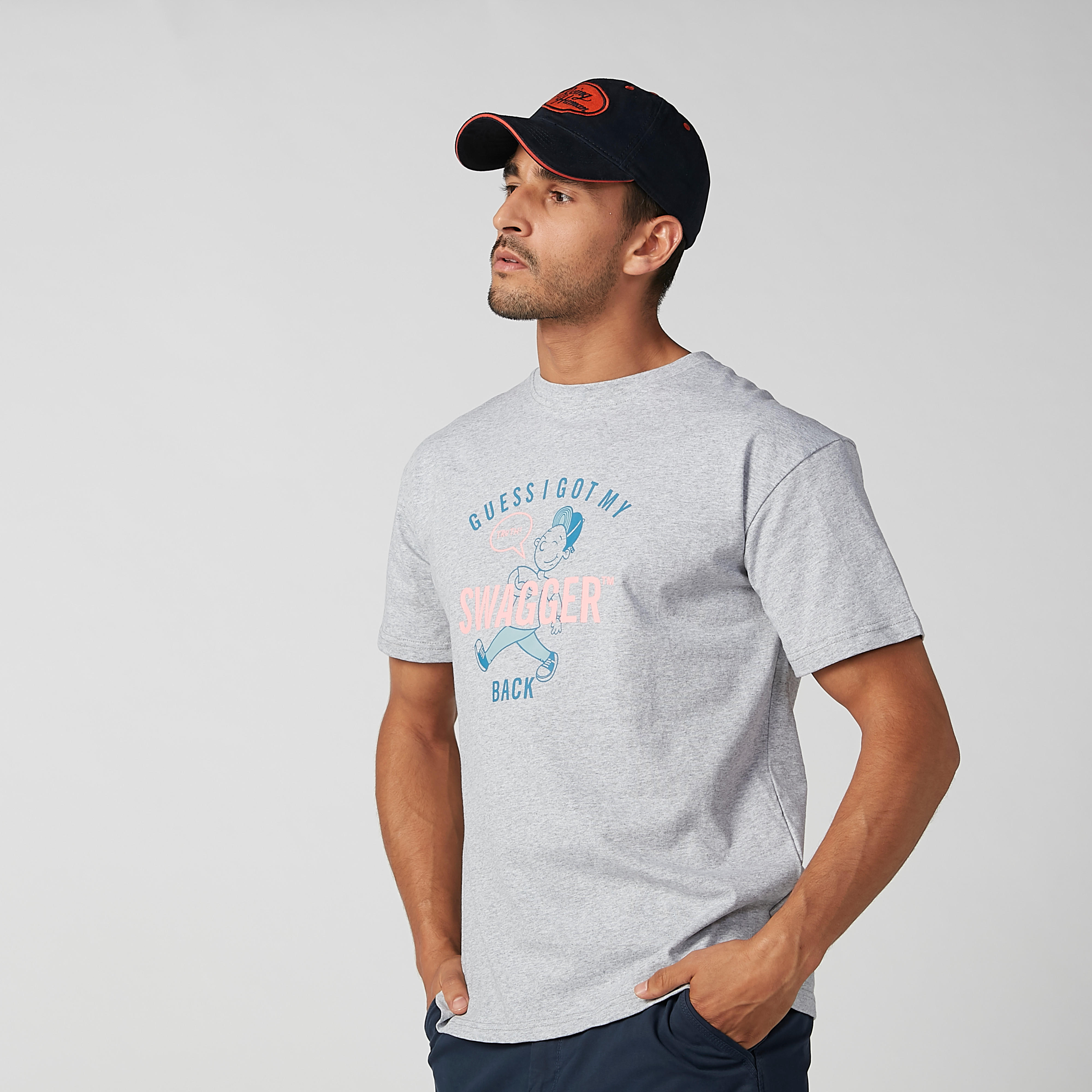 Being Human Printed Cap with Hook and Loop Closure-men-caps-image-2