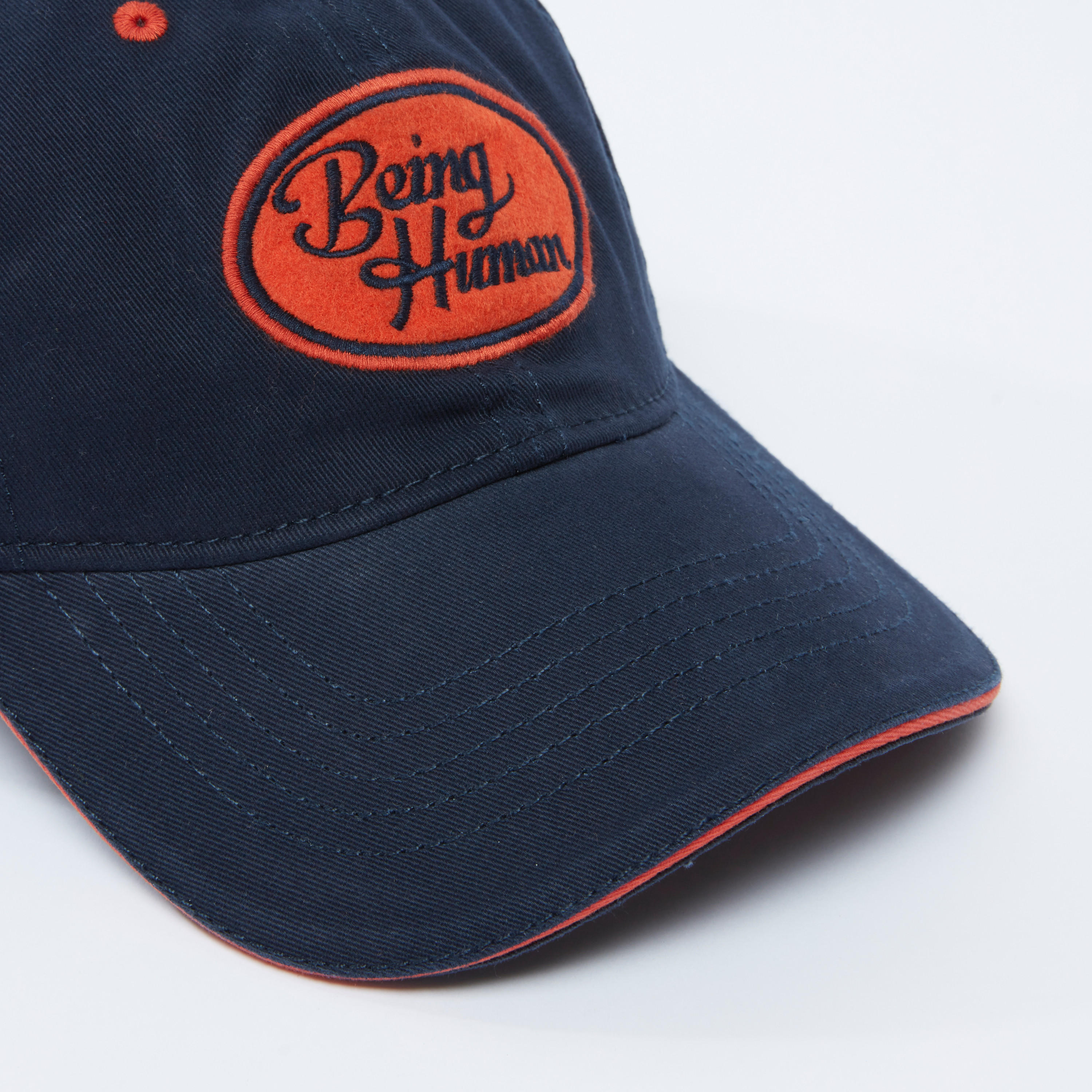 Being Human Printed Cap with Hook and Loop Closure-men-caps-image-3
