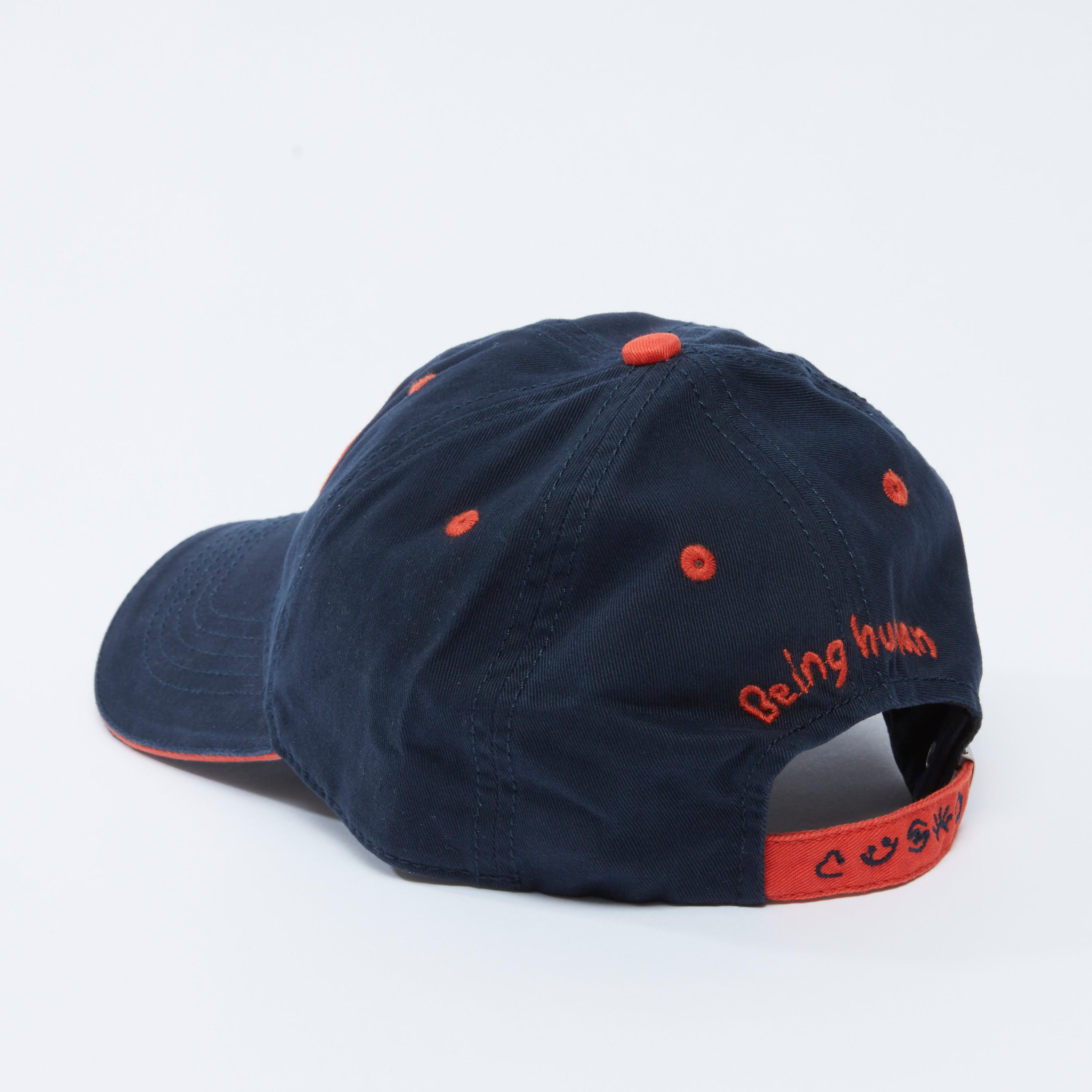 Being Human Printed Cap with Hook and Loop Closure-men-caps-image-4
