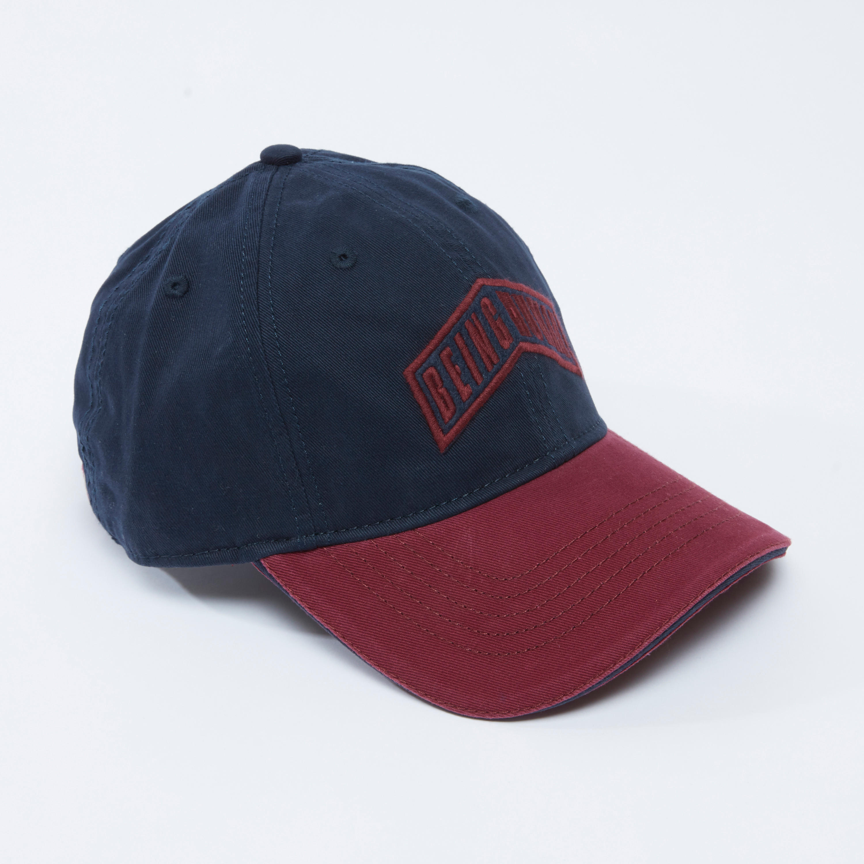 قبعة كاب بارزة الملمس بإبزيم إغلاق بيينج هيومان-men-caps-image-1