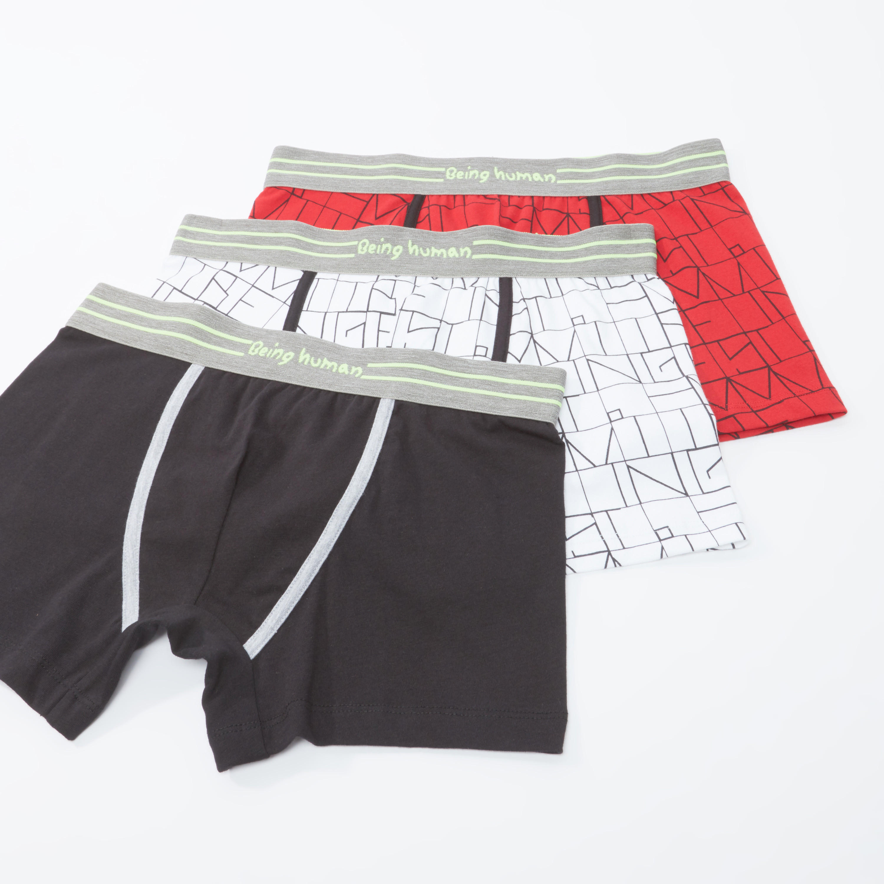 سراويل داخلية متنوعة بخصر مطاطي عريض من بيينج هيومان - طقم من 3 قطع-men-clothing-innerwear-underwear-image-1