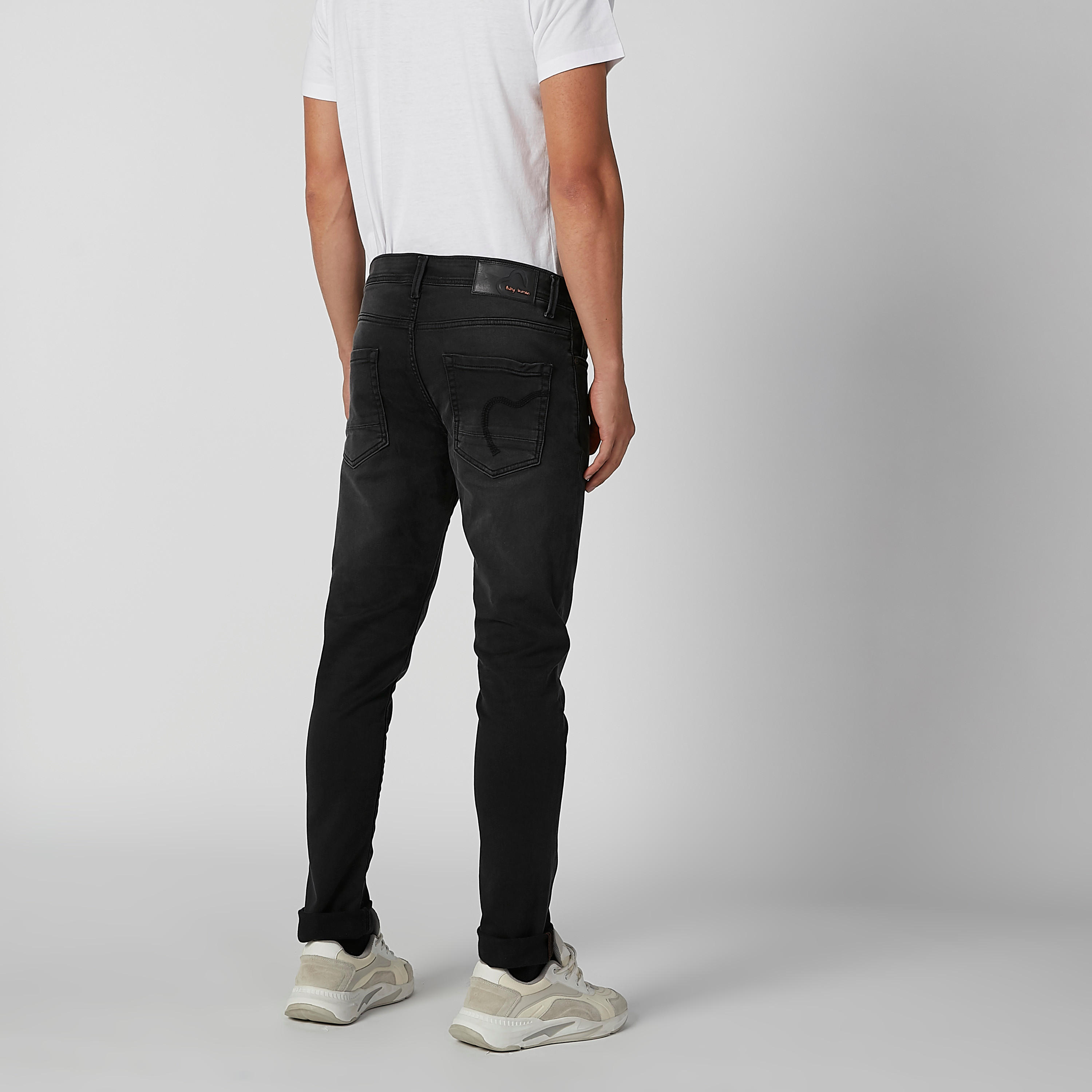 Being Human Skinny Fit Full Length Mid Waist Jeans with Pocket Detail-men-clothing-bottoms-jeans-image-4