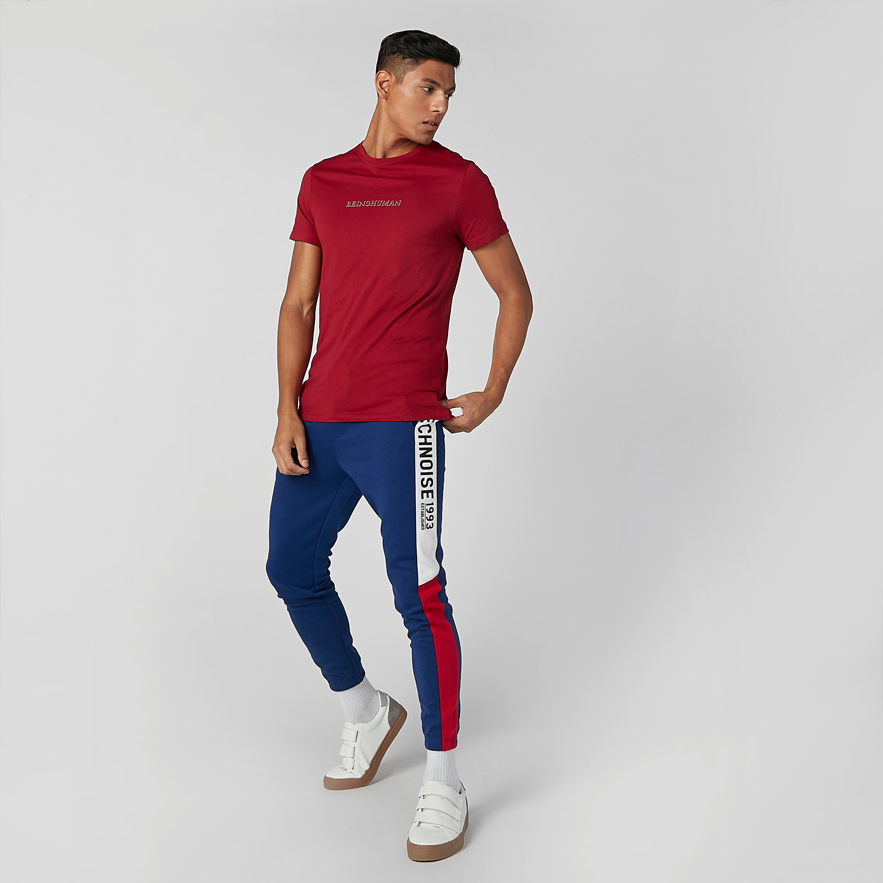Being Human Printed T-shirt with Crew Neck and Short Sleeves-men-clothing-tshirtsandpolos-tshirts-image-1