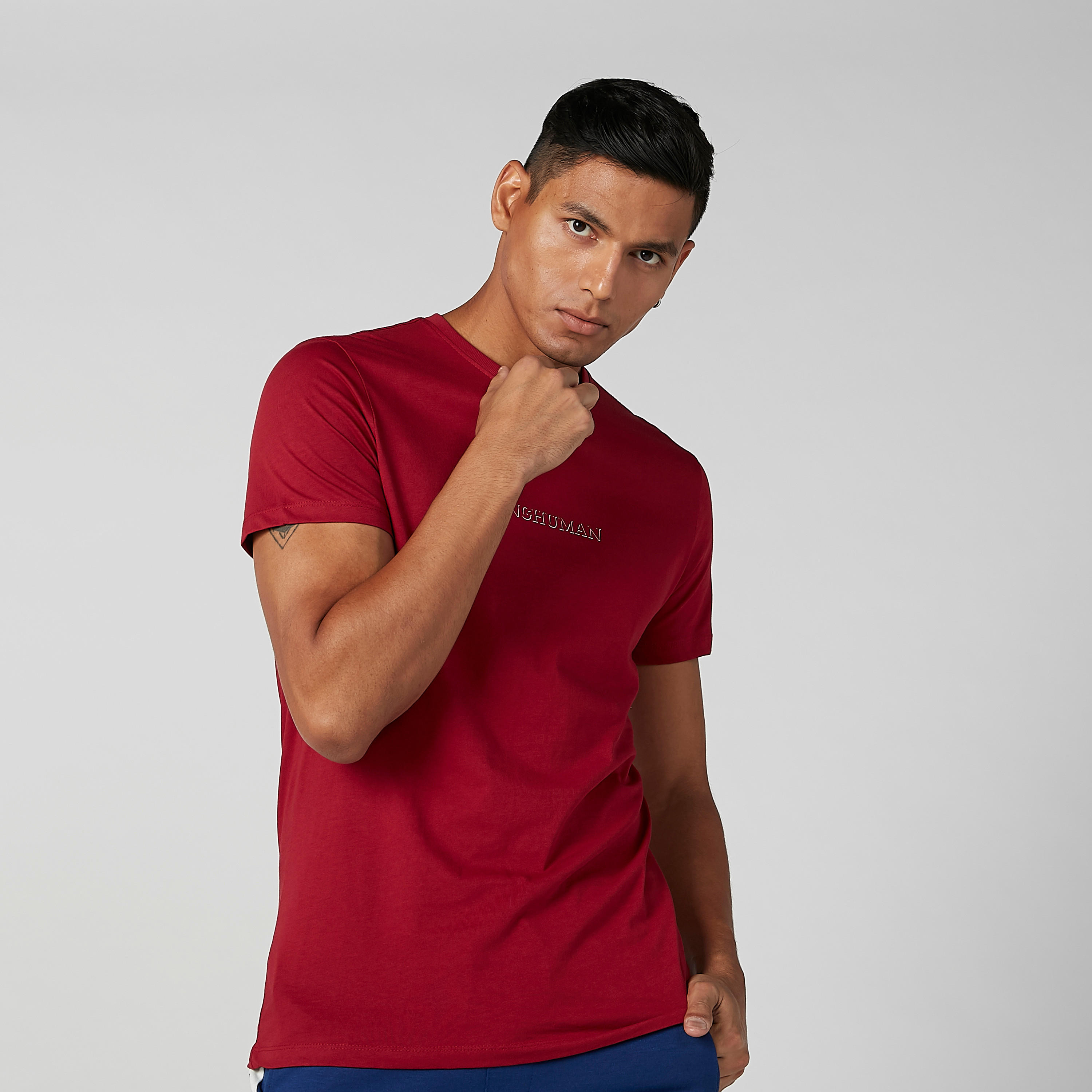 Being Human Printed T-shirt with Crew Neck and Short Sleeves-men-clothing-tshirtsandpolos-tshirts-image-2