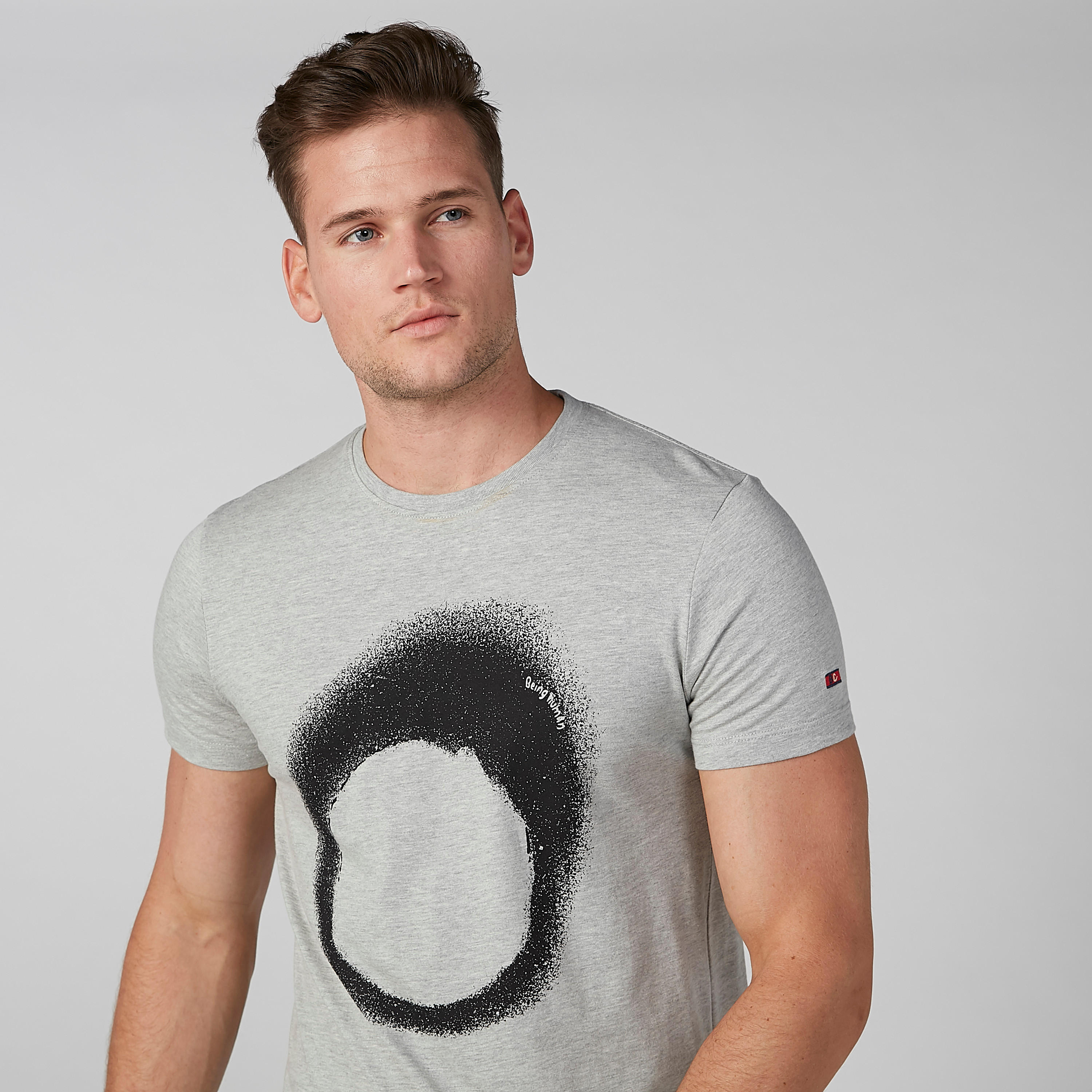 Being Human Printed T-shirt with Crew Neck and Short Sleeves-men-clothing-tshirtsandpolos-tshirts-image-3