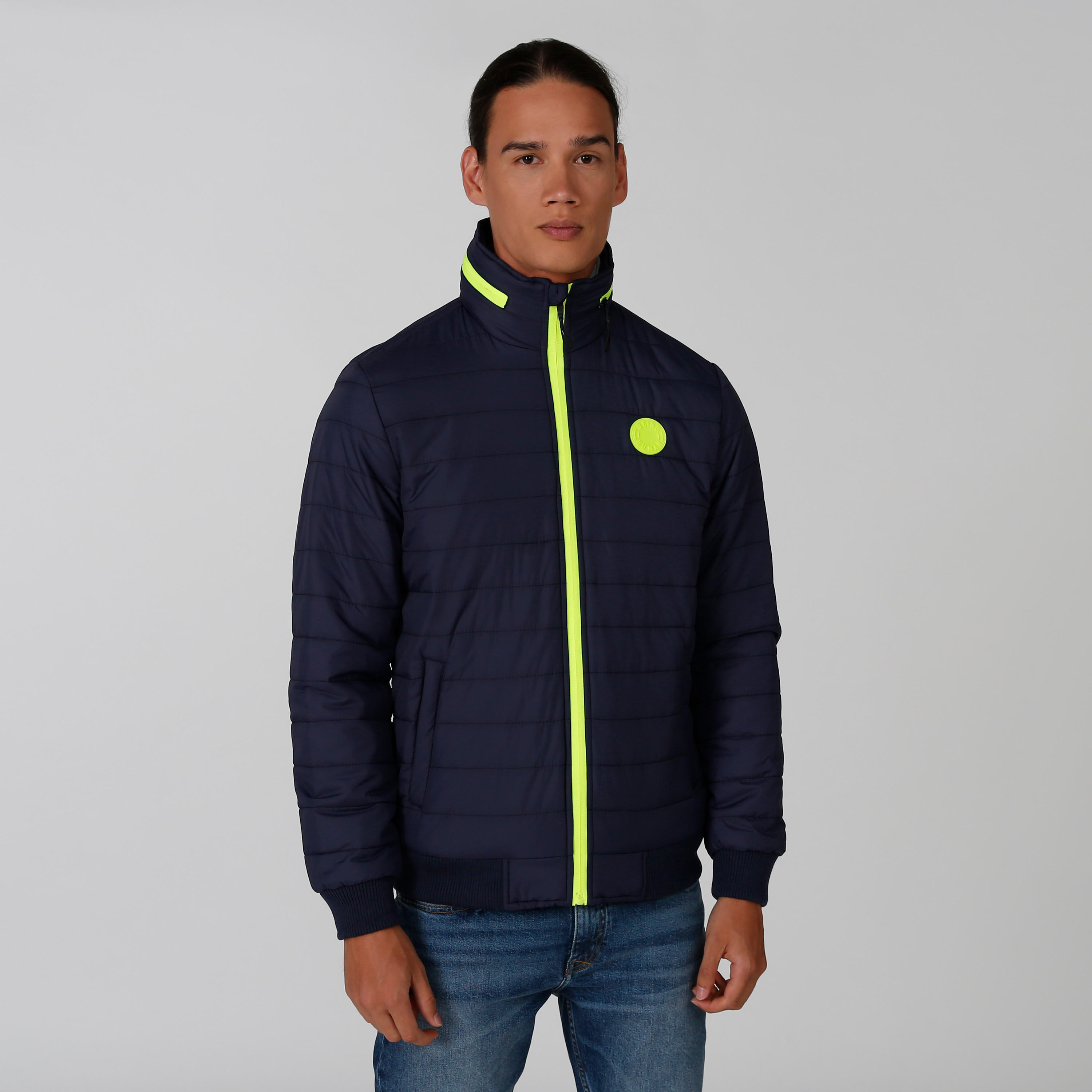Being Human Quilted Bomber Jacket with Ribbed Hems-men-clothing-jacketsandblazers-jackets-image-1