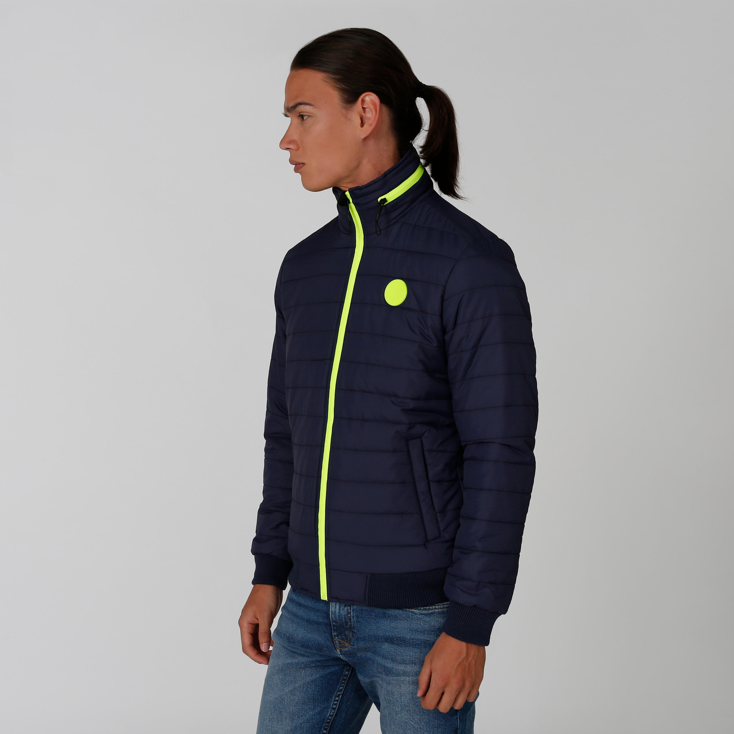 Being Human Quilted Bomber Jacket with Ribbed Hems-men-clothing-jacketsandblazers-jackets-image-3