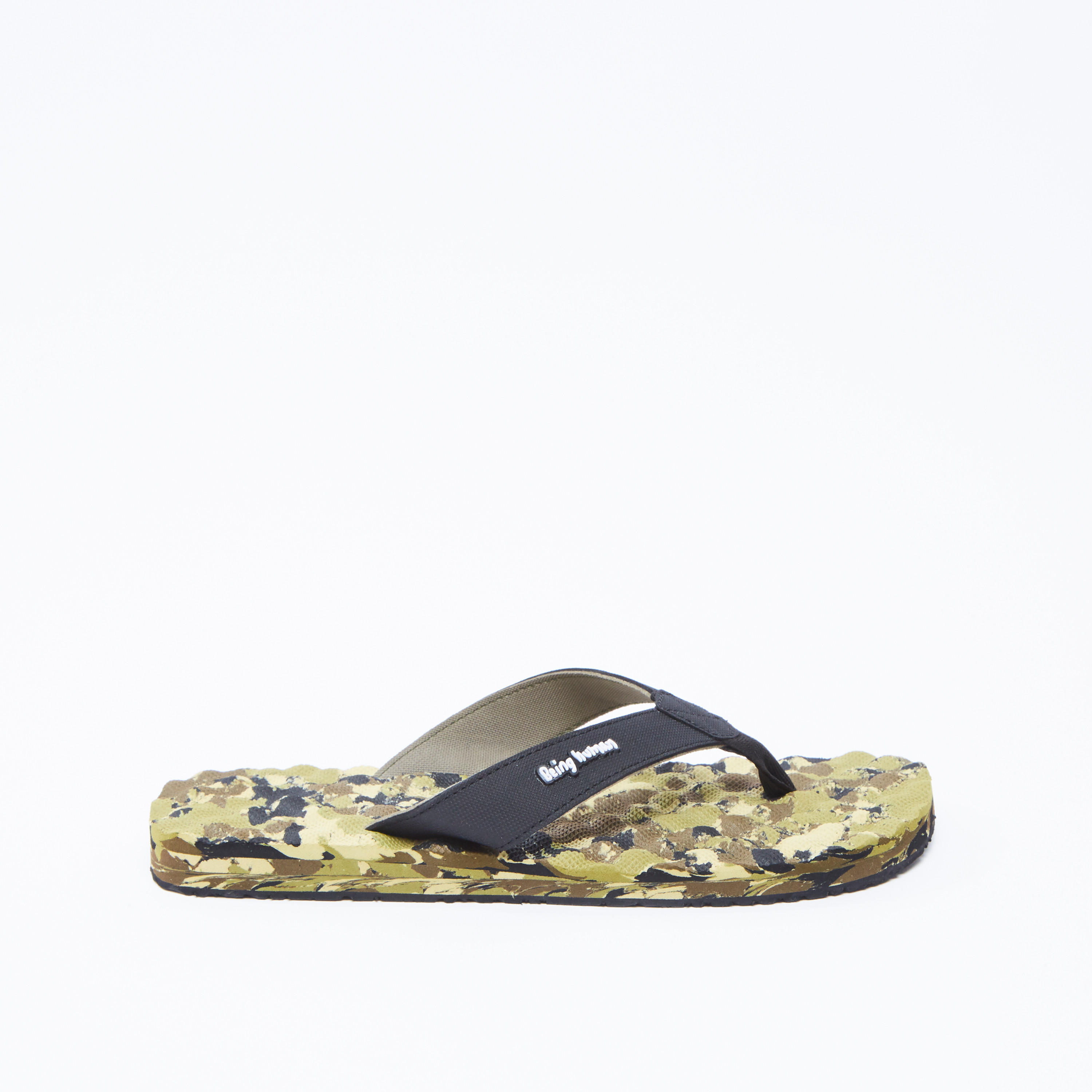 شبشب فليب فلوب بأحزمة عريضة وطبعات بيينج هيومان-men-shoes-flipflopsandslides-image-3