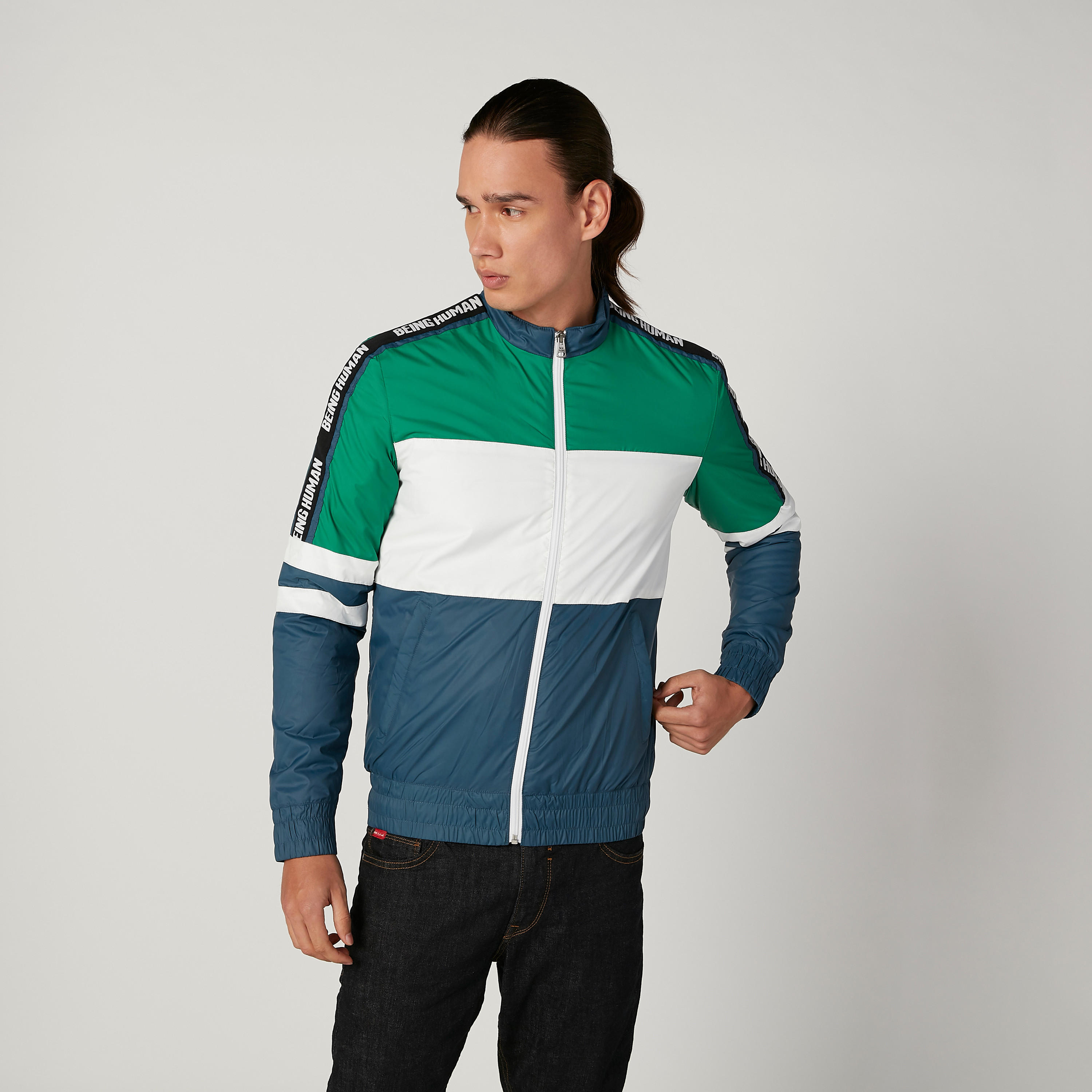 Being Human Printed Bomber Jacket with Long Sleeves-men-clothing-jacketsandblazers-jackets-image-1