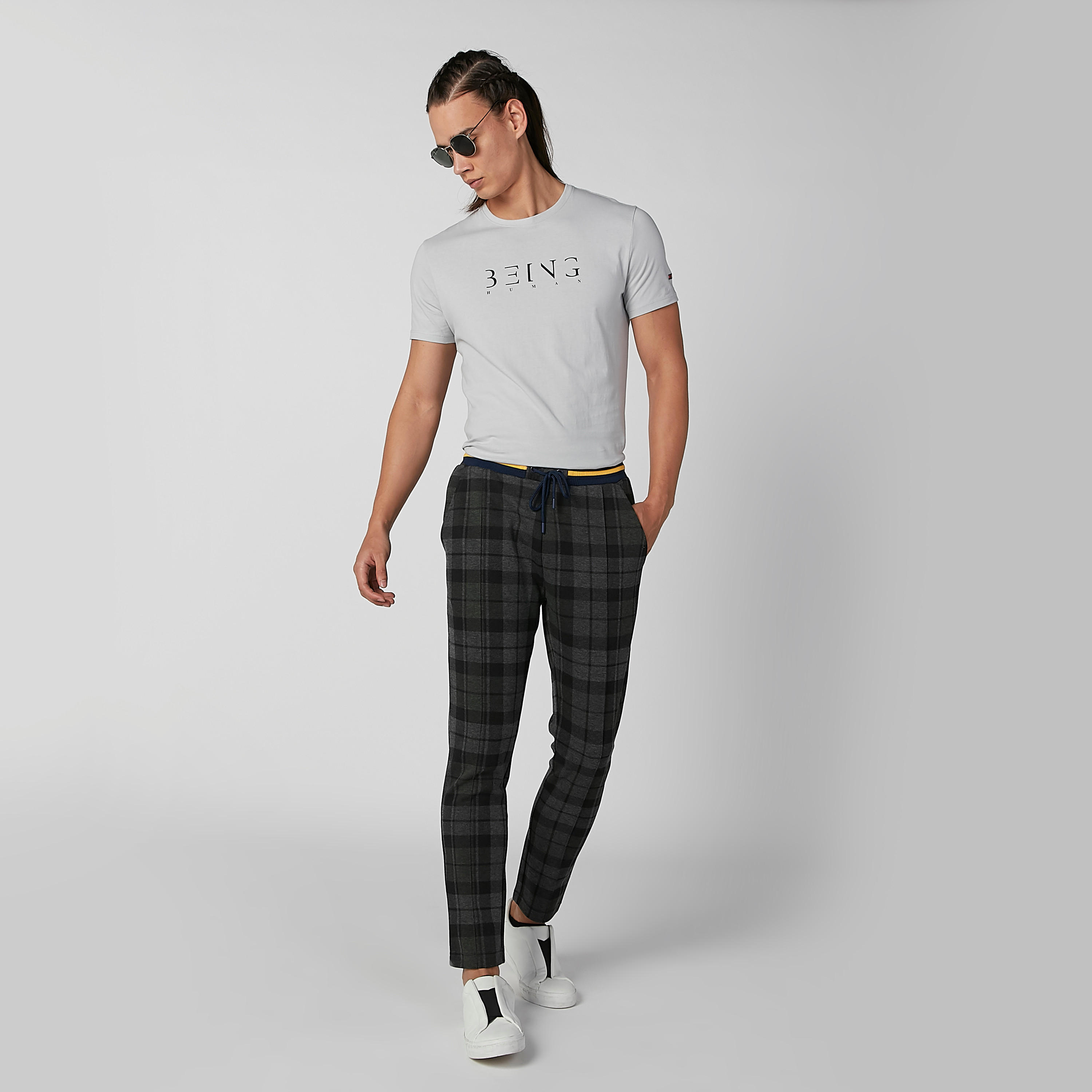 Being Human Printed Round Neck T-shirt with Short Sleeves-men-clothing-tshirtsandpolos-tshirts-image-1