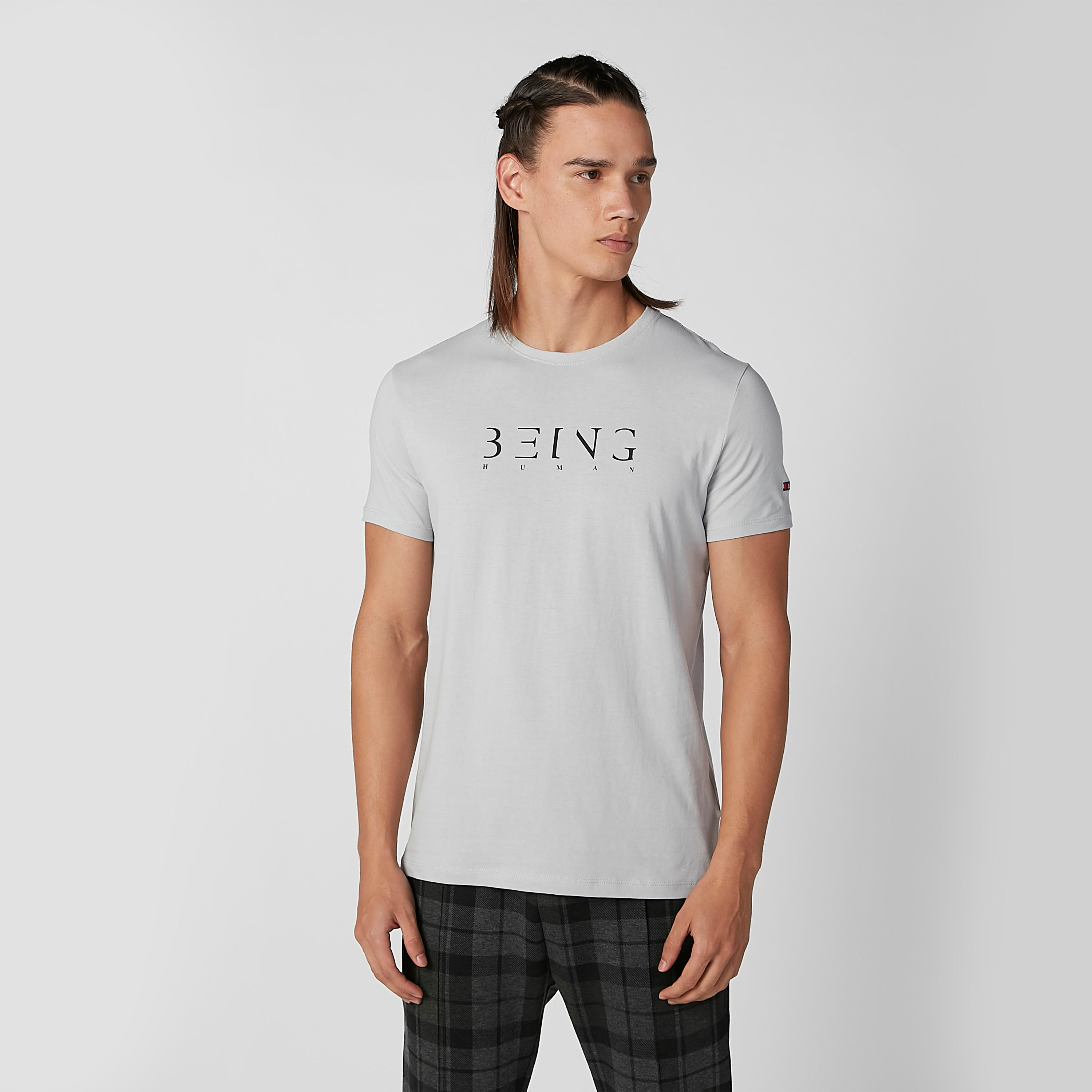 Being Human Printed Round Neck T-shirt with Short Sleeves-men-clothing-tshirtsandpolos-tshirts-image-2