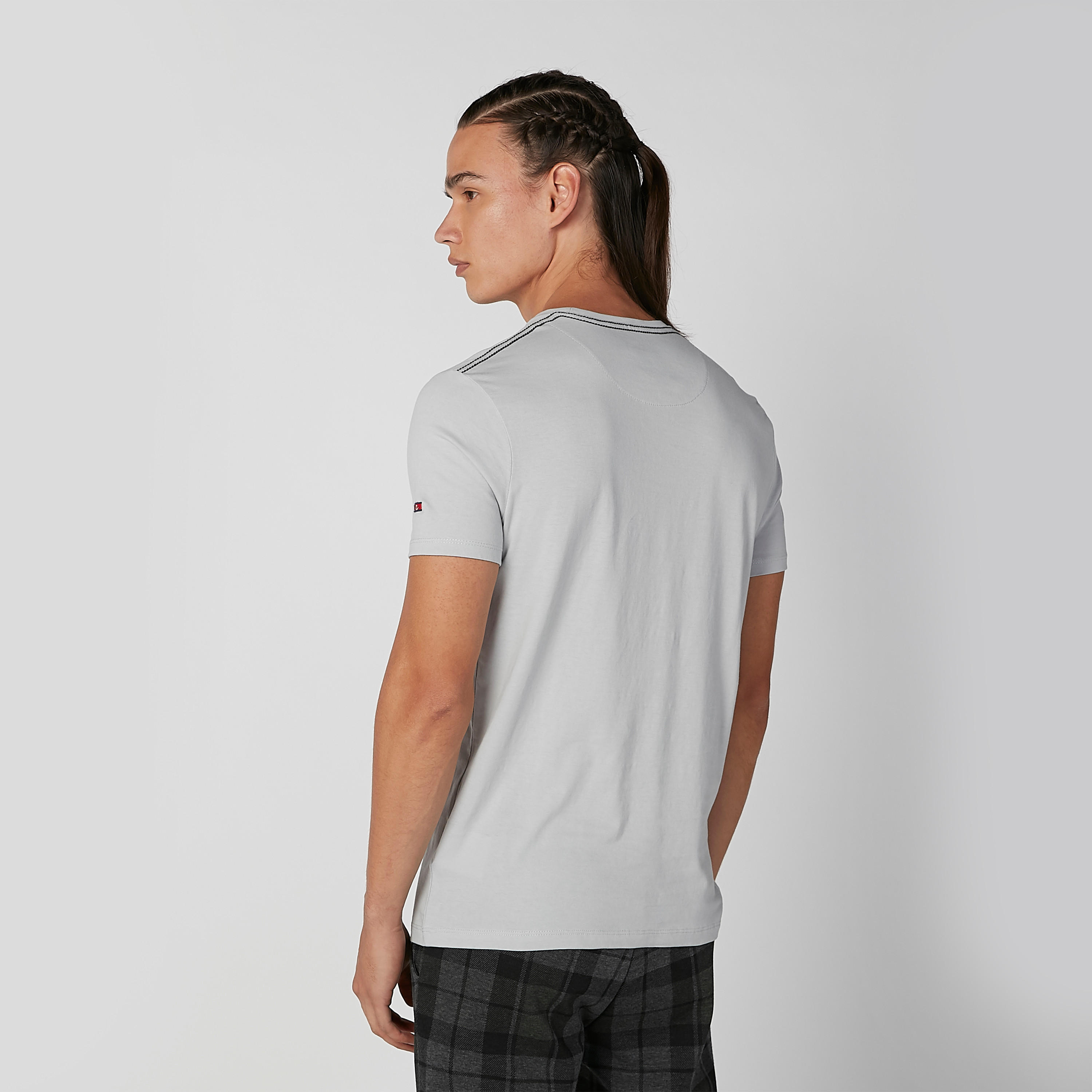 Being Human Printed Round Neck T-shirt with Short Sleeves-men-clothing-tshirtsandpolos-tshirts-image-4