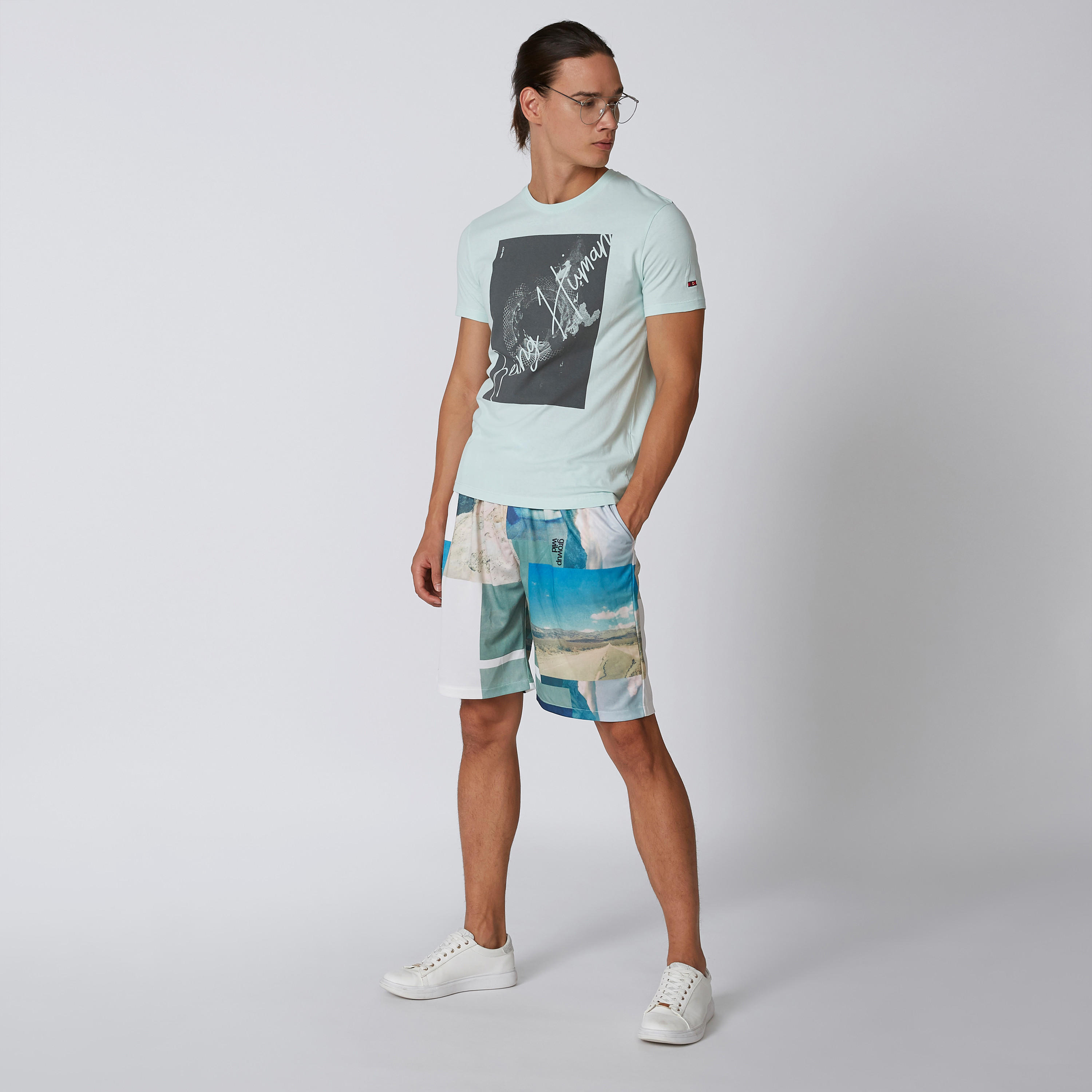 Being Human Printed T-shirt with Round Neck and Short Sleeves-men-clothing-tshirtsandpolos-tshirts-image-2