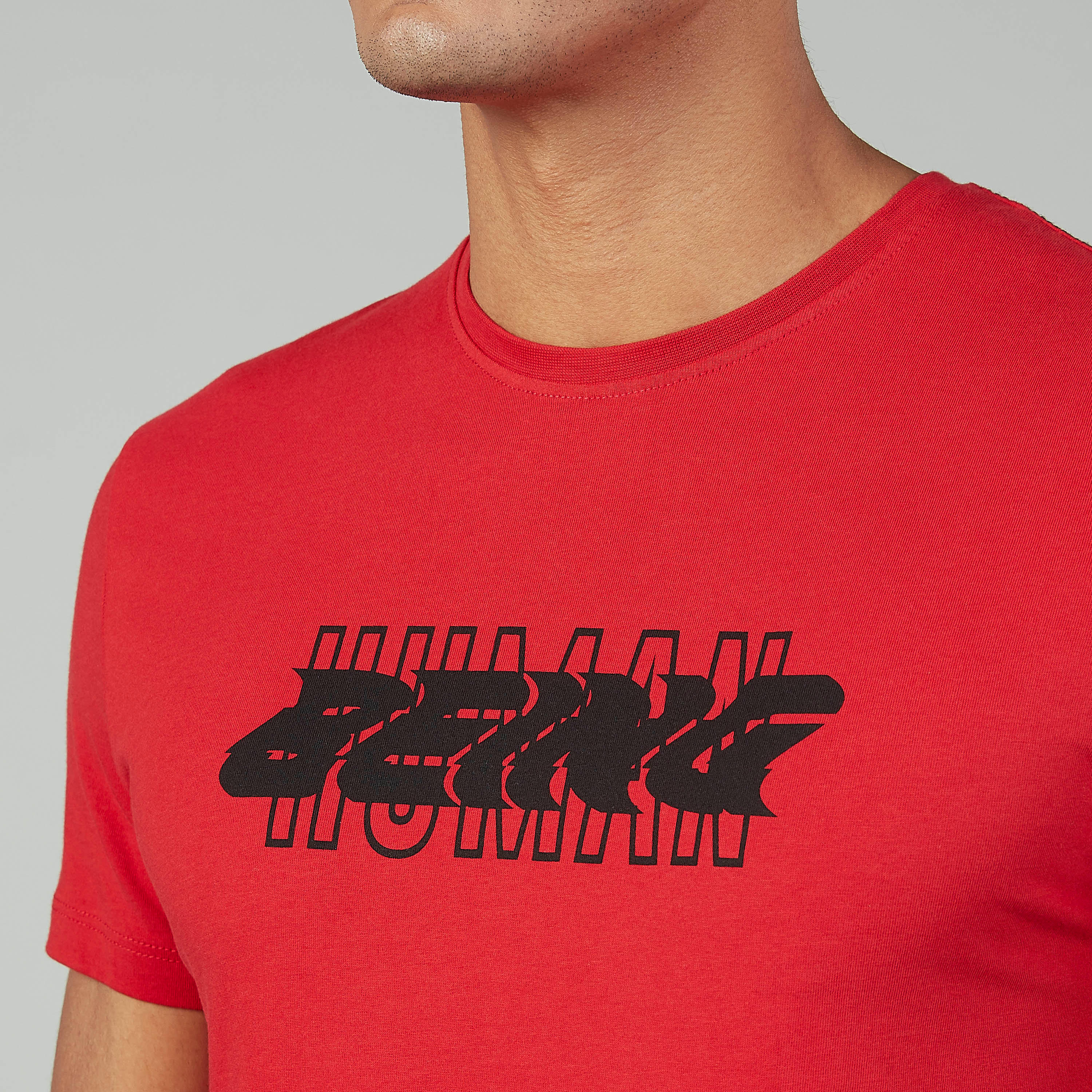 Being Human Printed Crew Neck T-shirt with Short Sleeves-men-clothing-tshirtsandpolos-tshirts-image-3