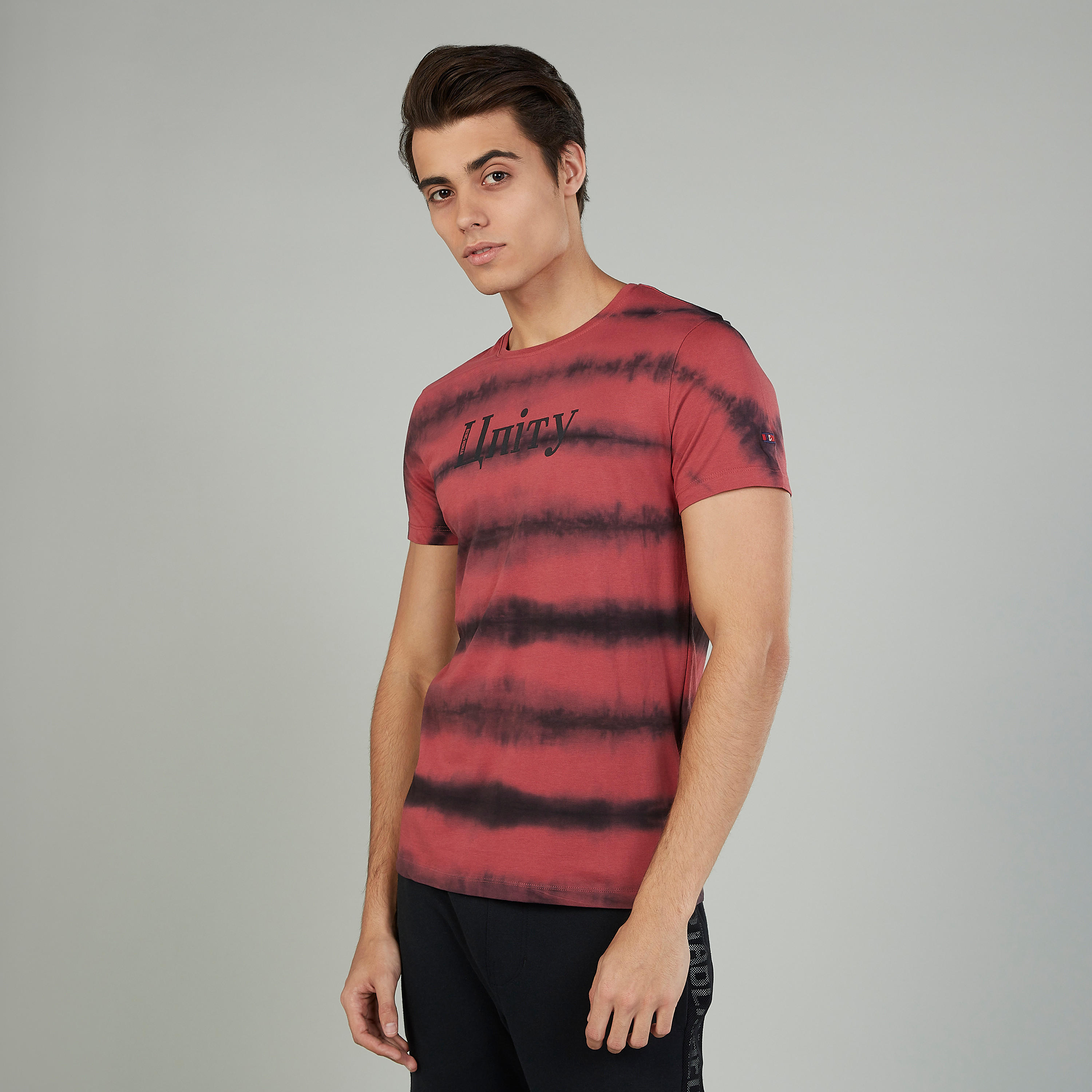 Being Human Printed T-shirt with Round Neck and Short Sleeves-men-clothing-tshirtsandpolos-tshirts-image-1
