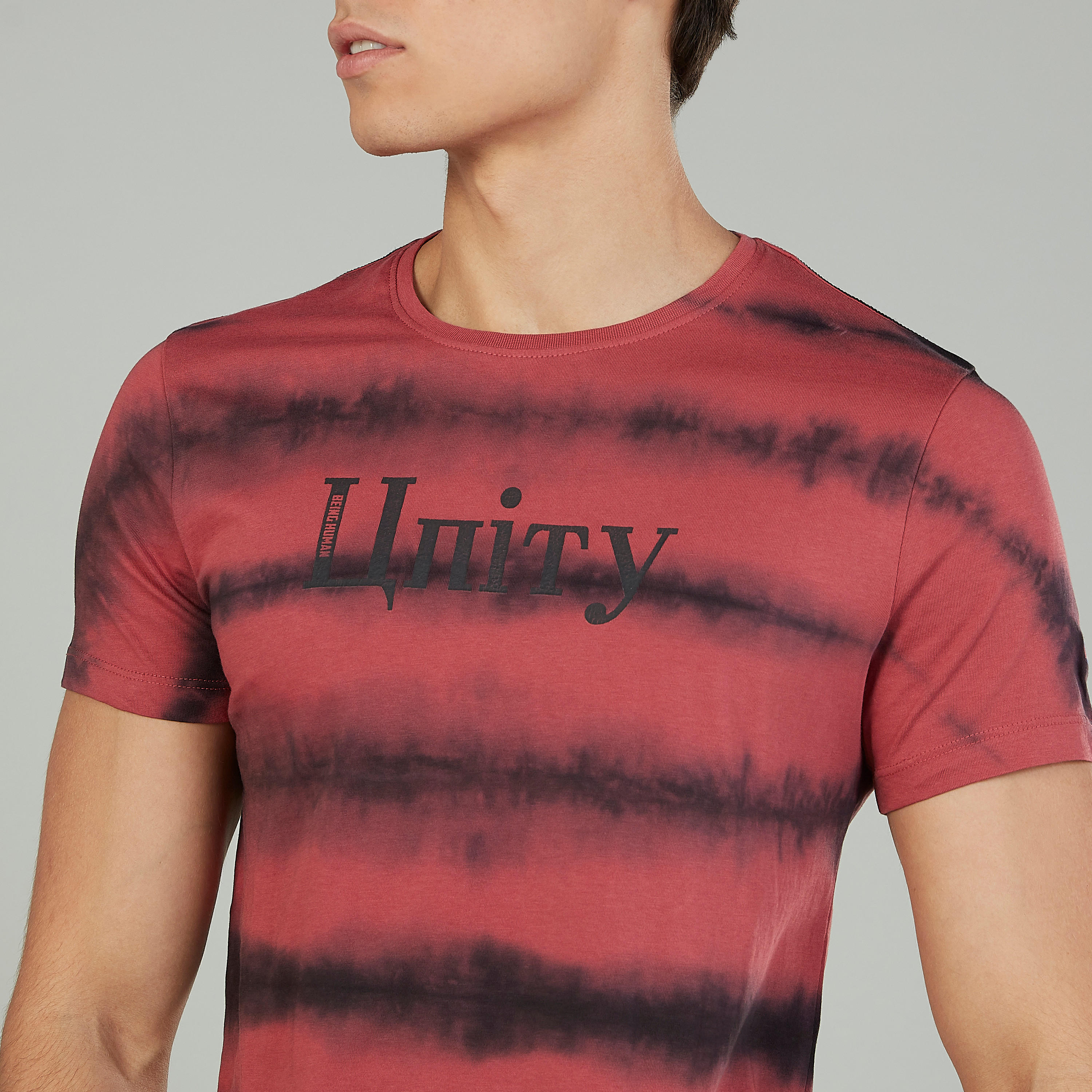 Being Human Printed T-shirt with Round Neck and Short Sleeves-men-clothing-tshirtsandpolos-tshirts-image-3
