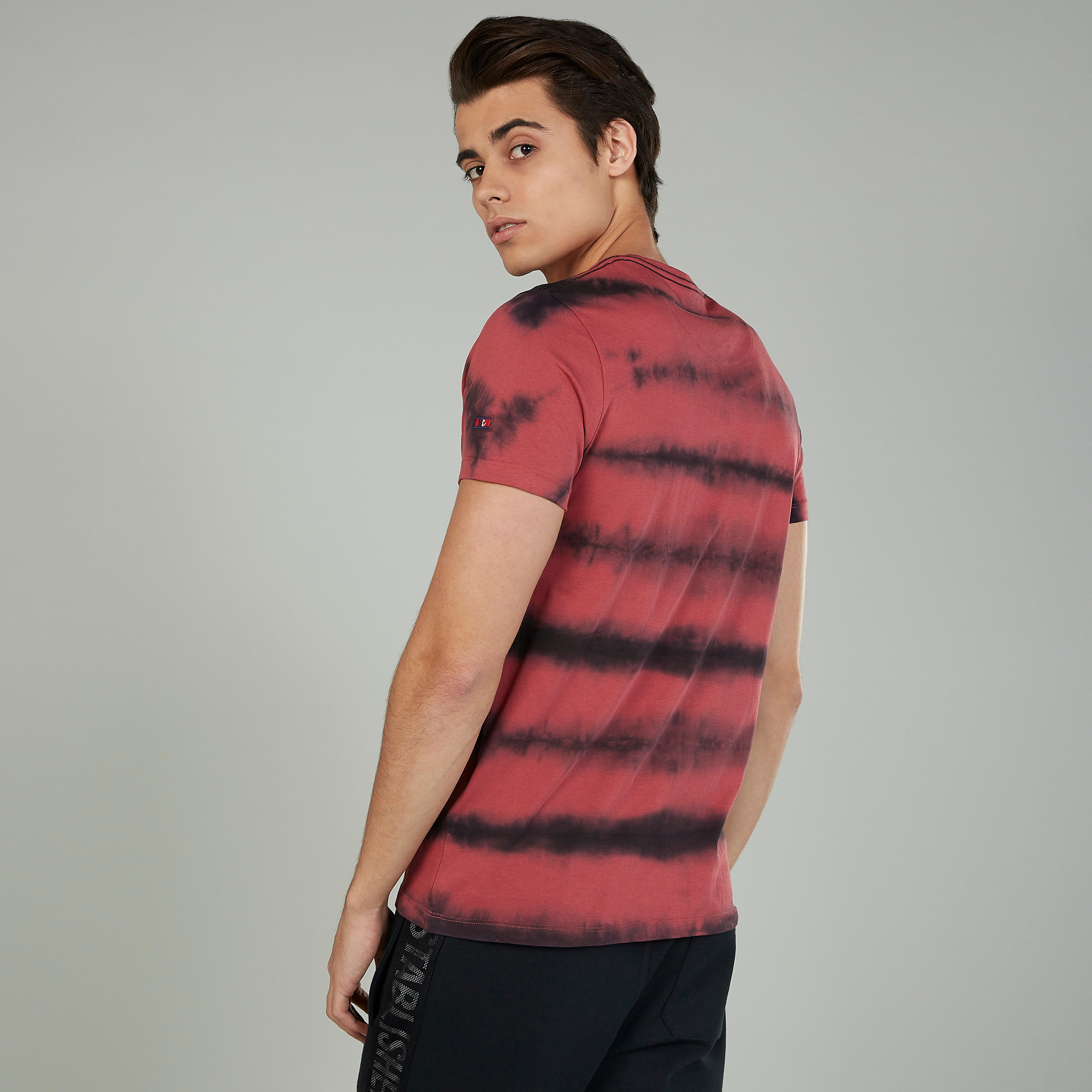 Being Human Printed T-shirt with Round Neck and Short Sleeves-men-clothing-tshirtsandpolos-tshirts-image-4