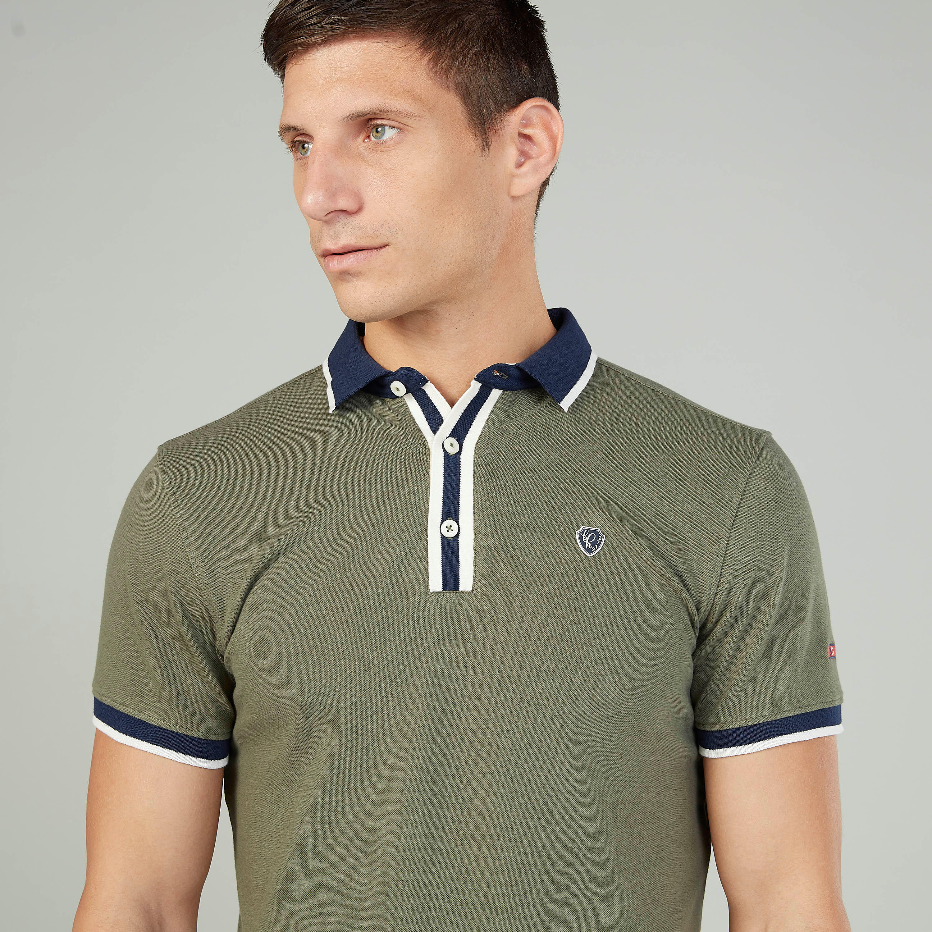 Being Human Textured Polo T-shirt with Short Sleeves-men-clothing-tshirtsandpolos-polos-image-3