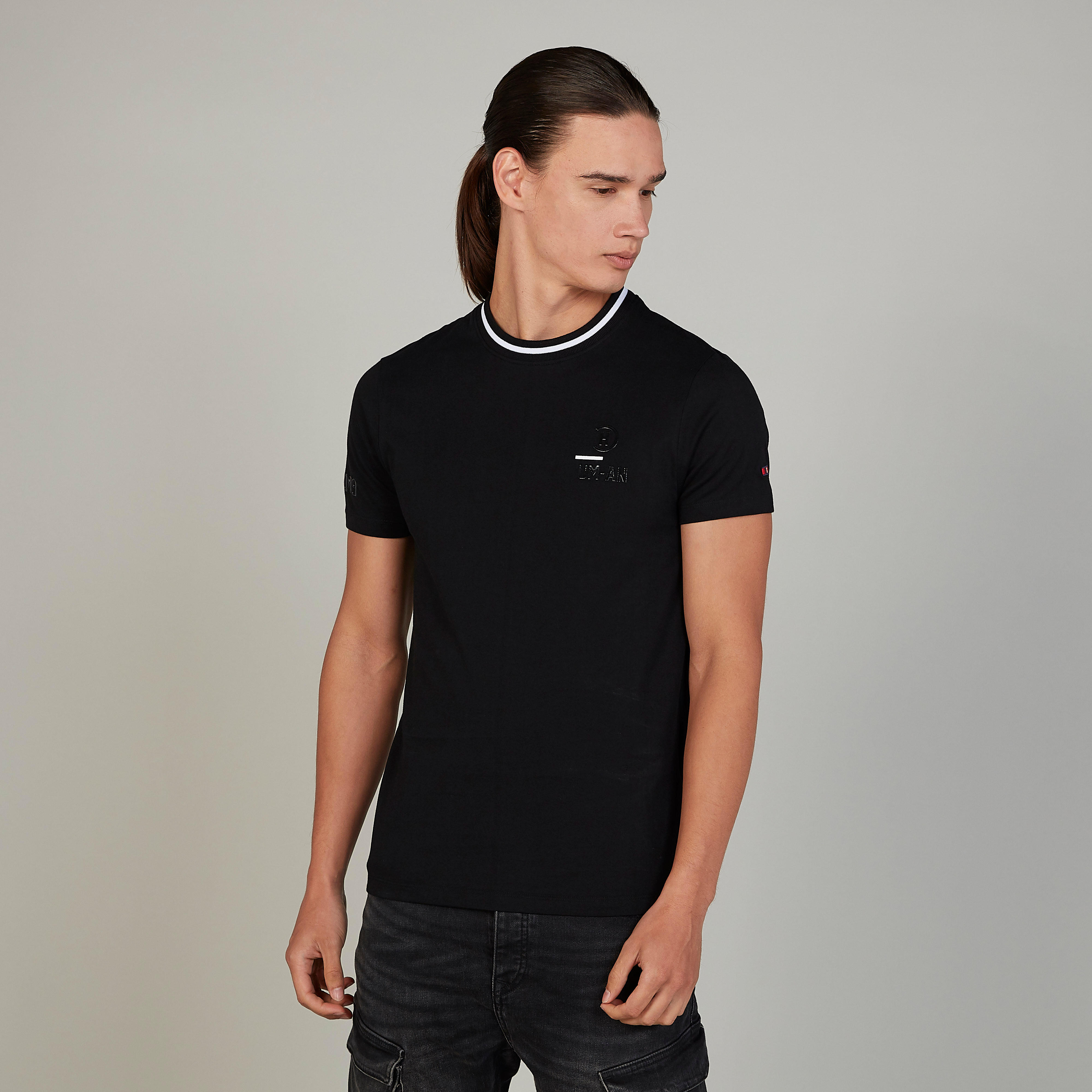 Being Human Solid T-shirt with Crew Neck and Short Sleeves-men-clothing-tshirtsandpolos-tshirts-image-1