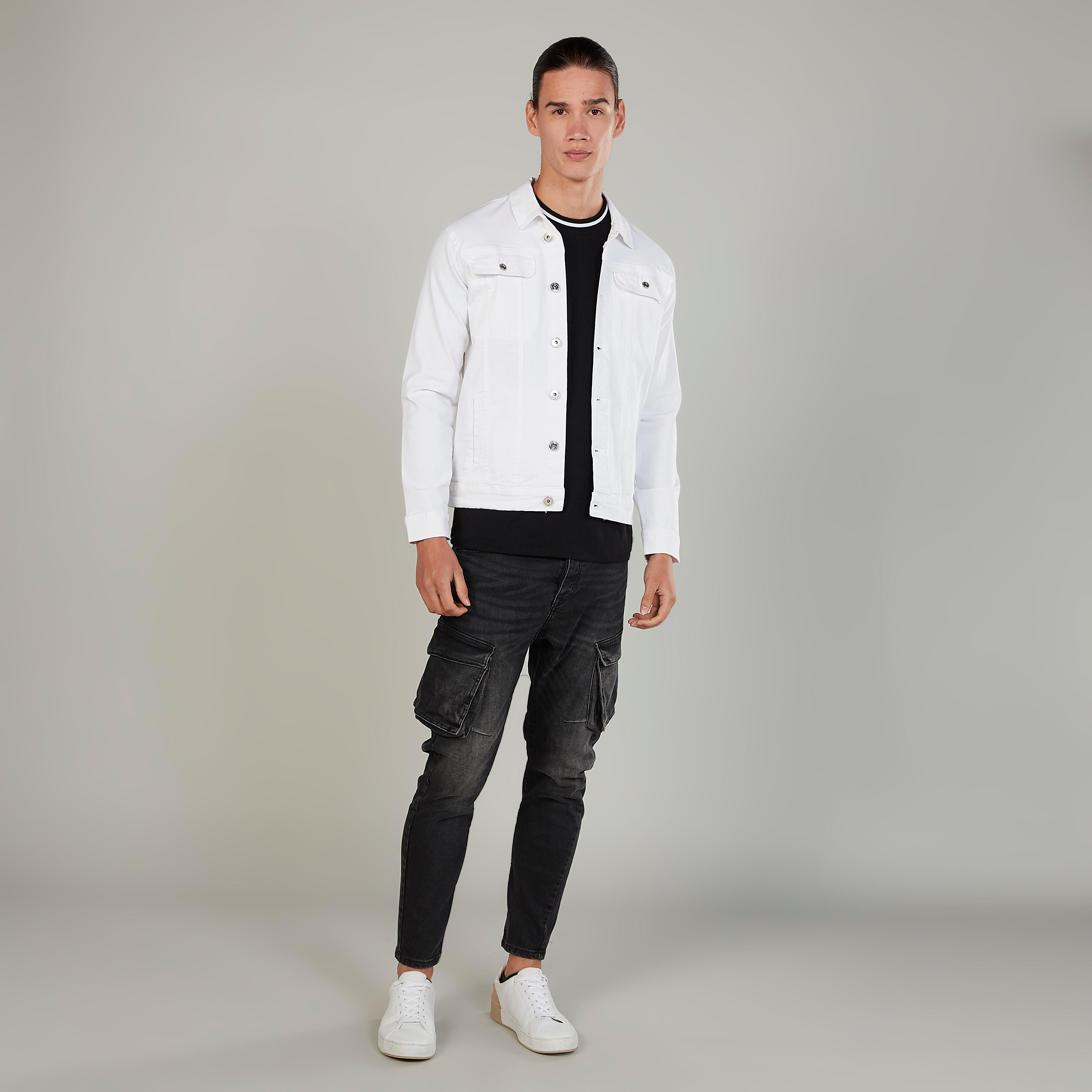 Being Human Solid T-shirt with Crew Neck and Short Sleeves-men-clothing-tshirtsandpolos-tshirts-image-2