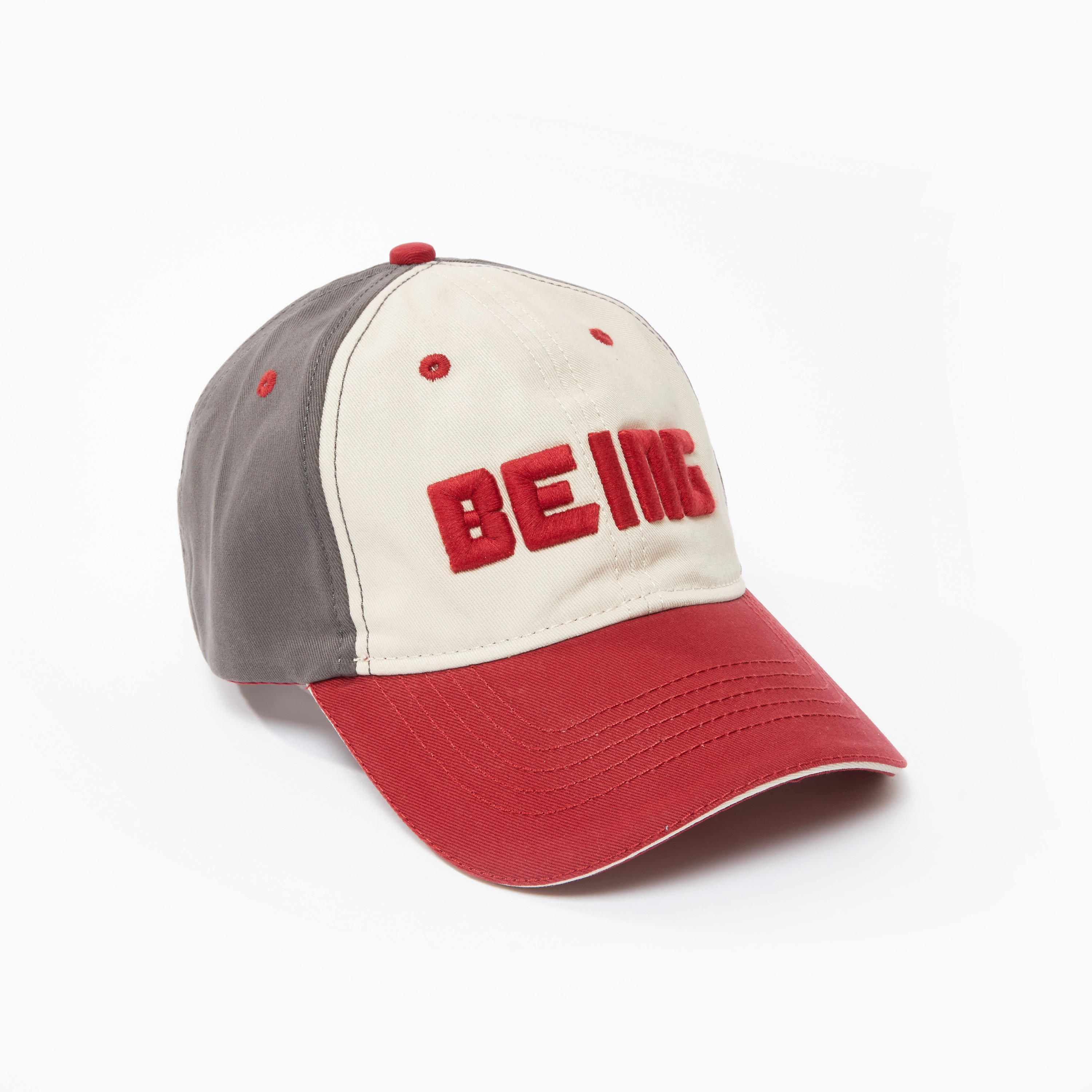 قبعة كاب بإبزيم إغلاق وتطريز بيينج هيومان-men-caps-image-1