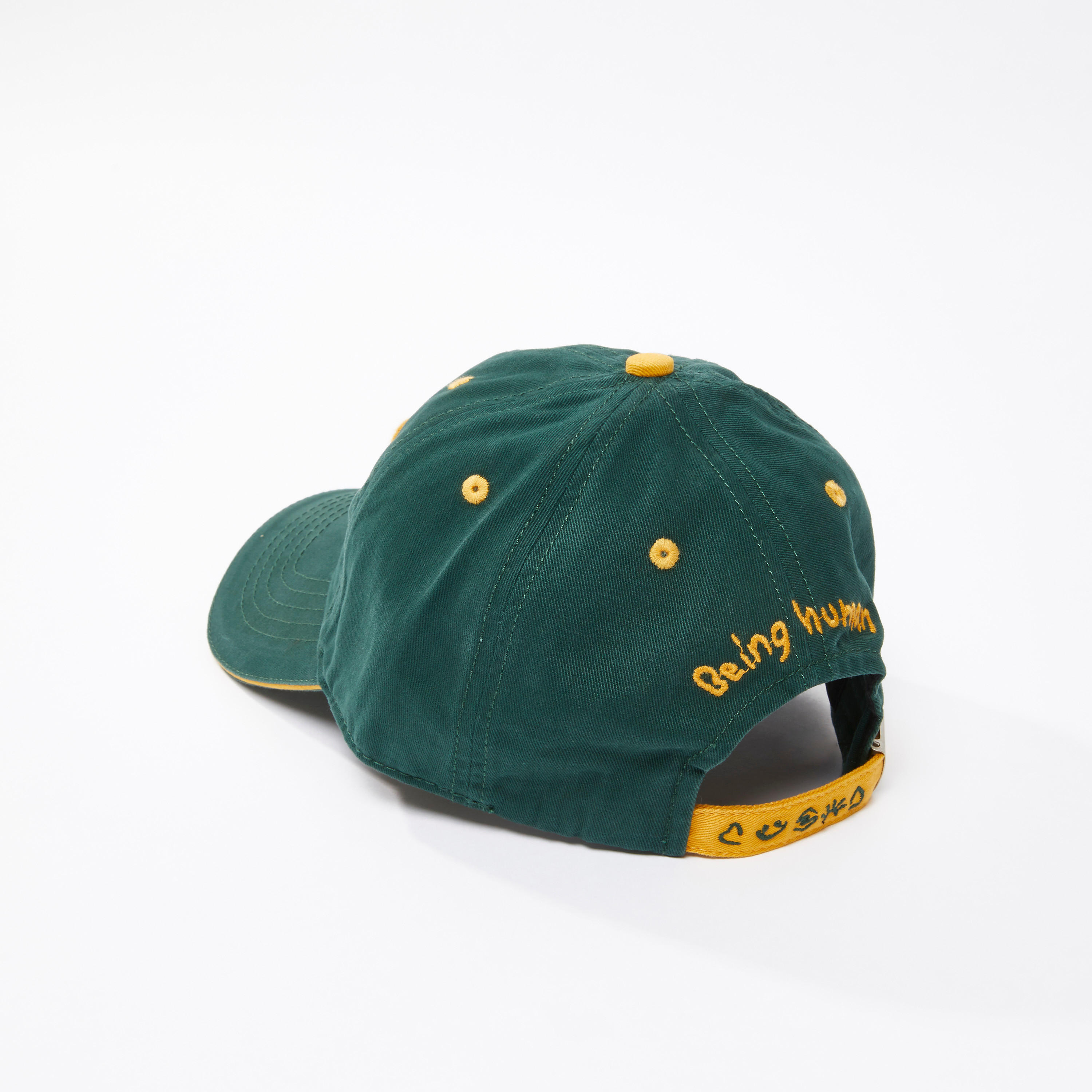 Being Human Printed Cap with Plate Buckle Closure-men-caps-image-4