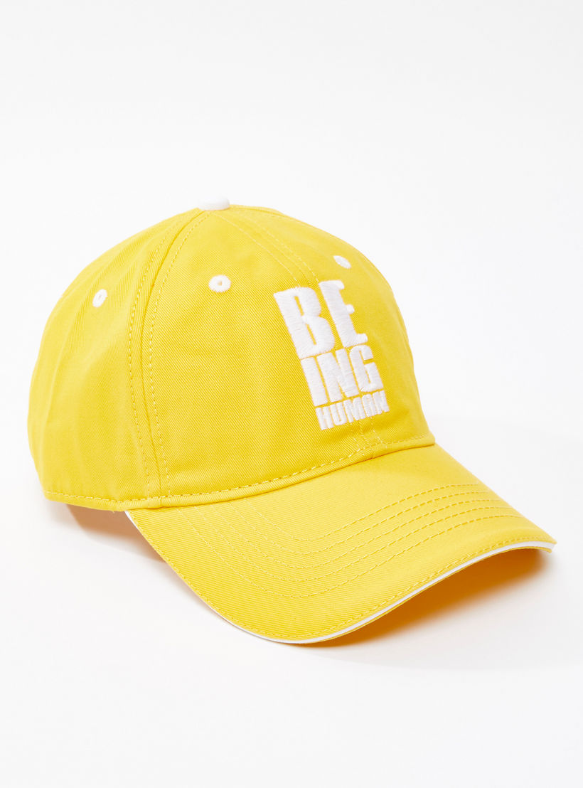 Being Human Printed Cap with Plate Buckle Closure-men-caps-image-1