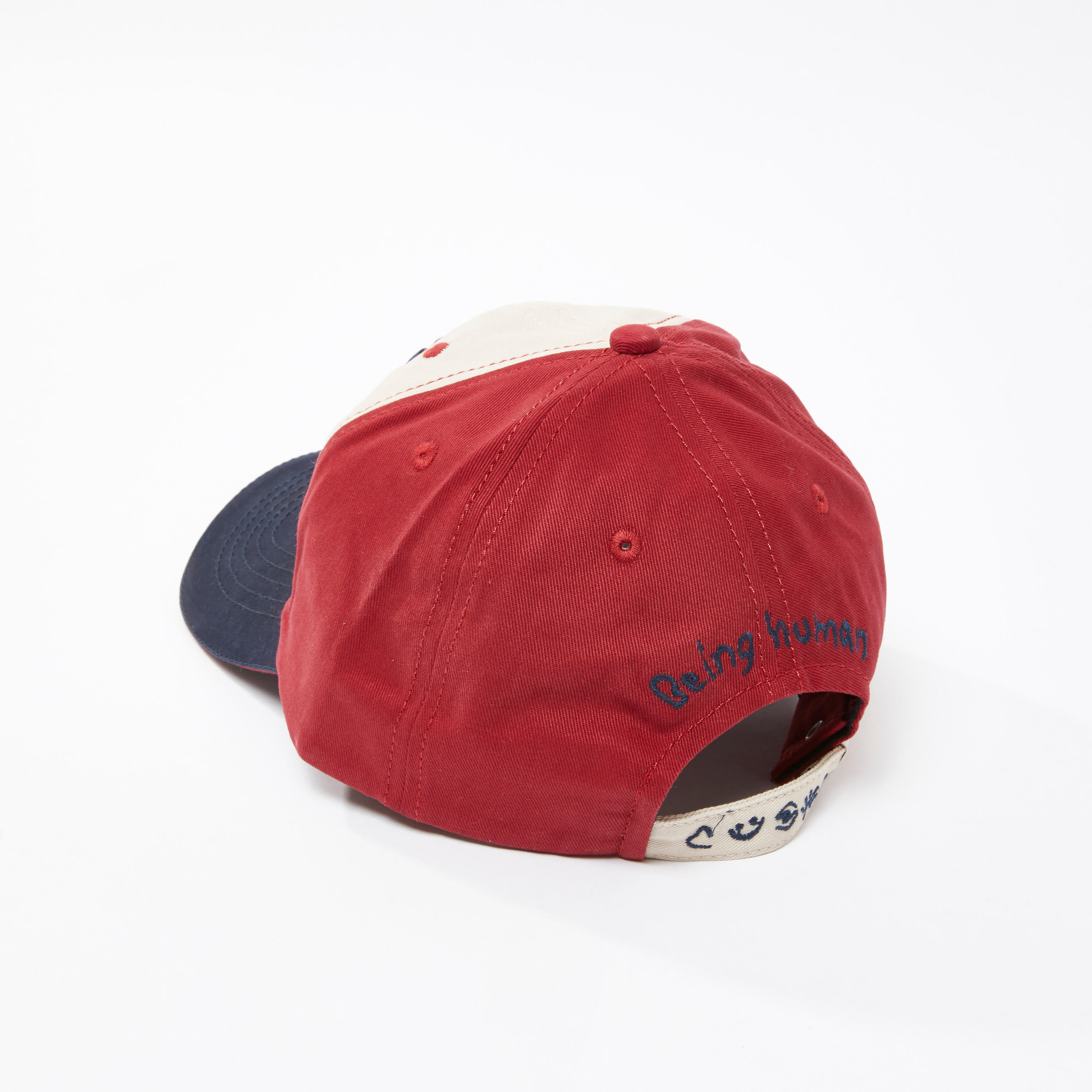 قبعة كاب بإبزيم إغلاق وتطريز بيينج هيومان-men-caps-image-4