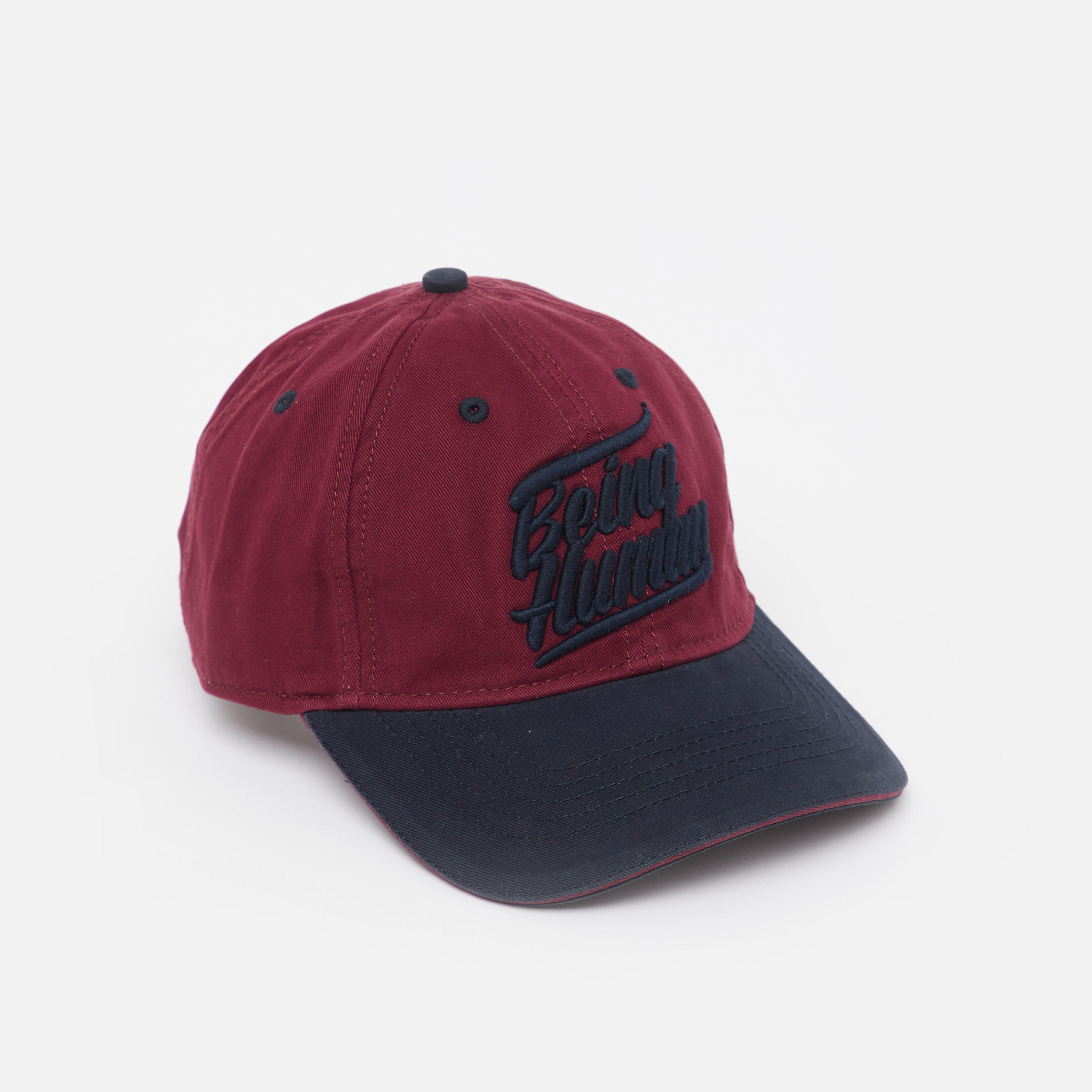 كاب بارز الملمس بإبزيم إغلاق من بيينج هيومان-men-caps-image-1