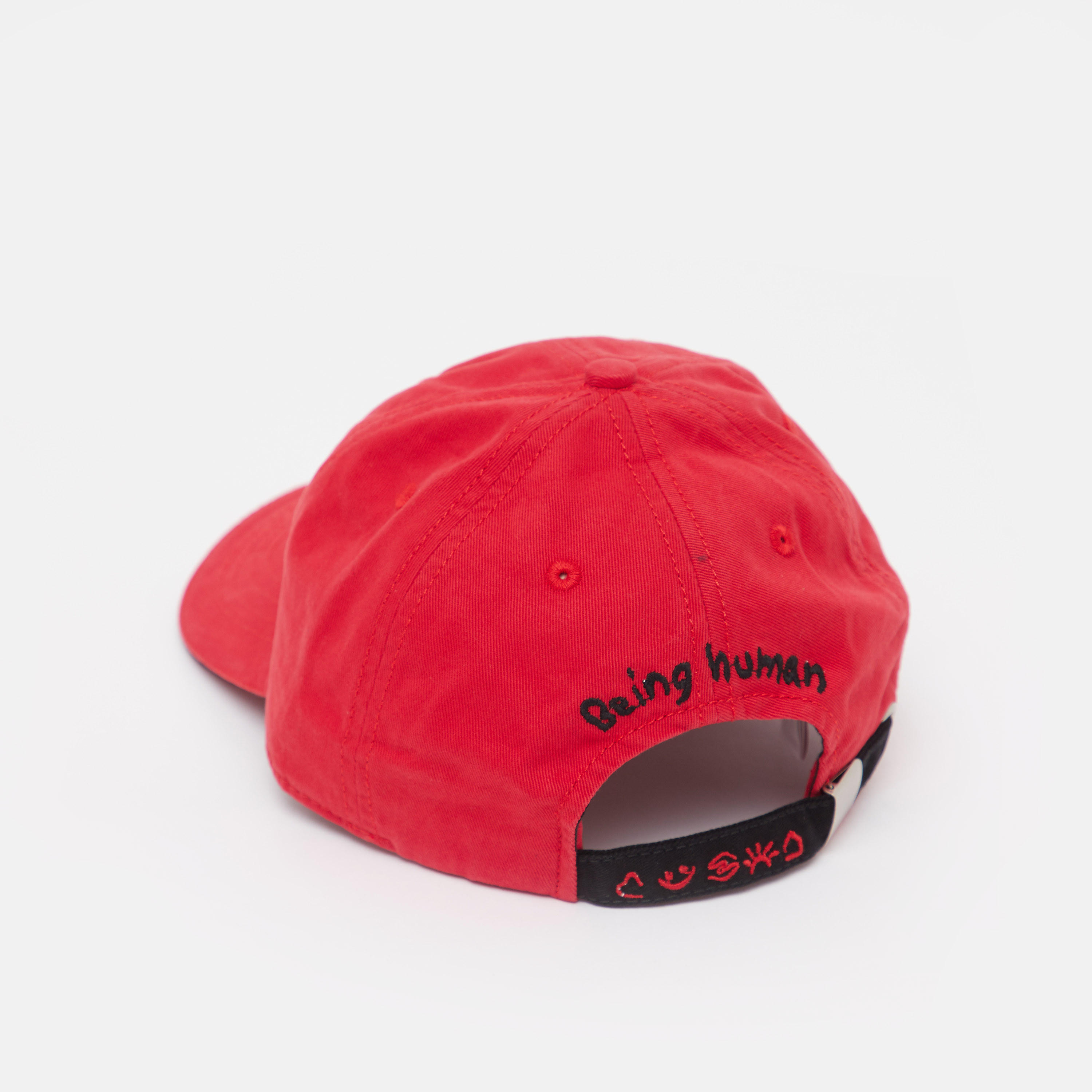 كاب بارز الملمس بإبزيم إغلاق من بيينج هيومان-men-caps-image-1