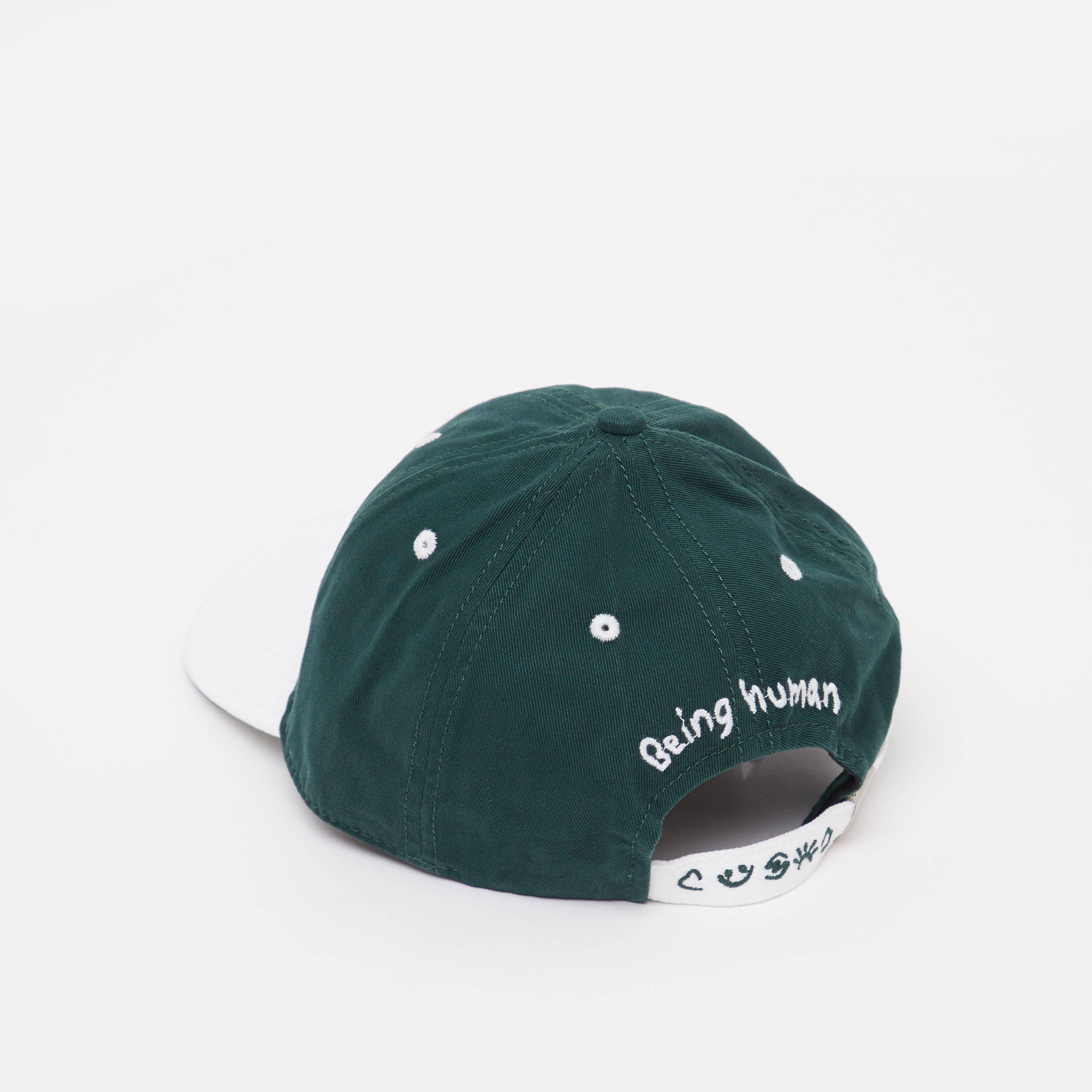 Being Human Textured Cap with Plate Buckle Closure-men-caps-image-4