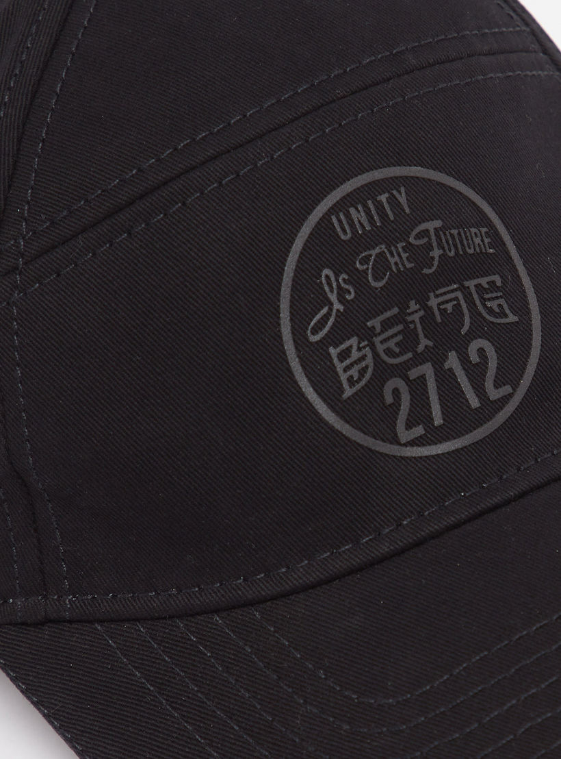 Being Human Textured Cap with Plate Buckle Closure-men-caps-image-3