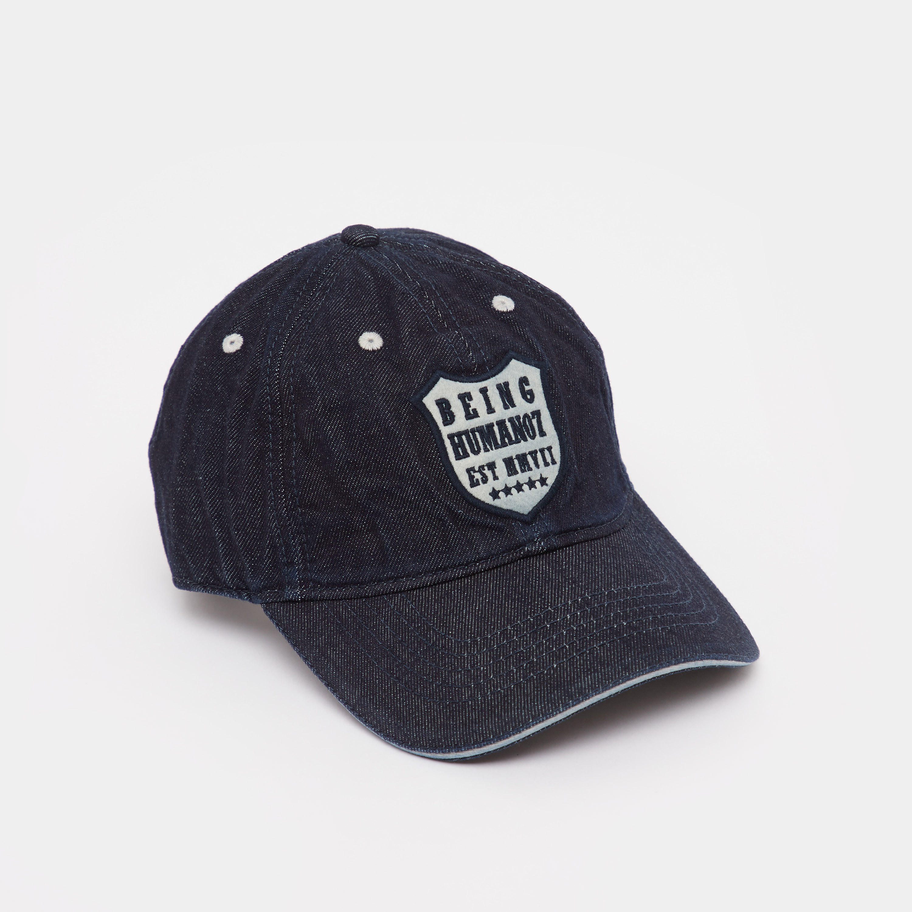 Being Human Textured Cap with Plate Buckle Closure-men-caps-image-1