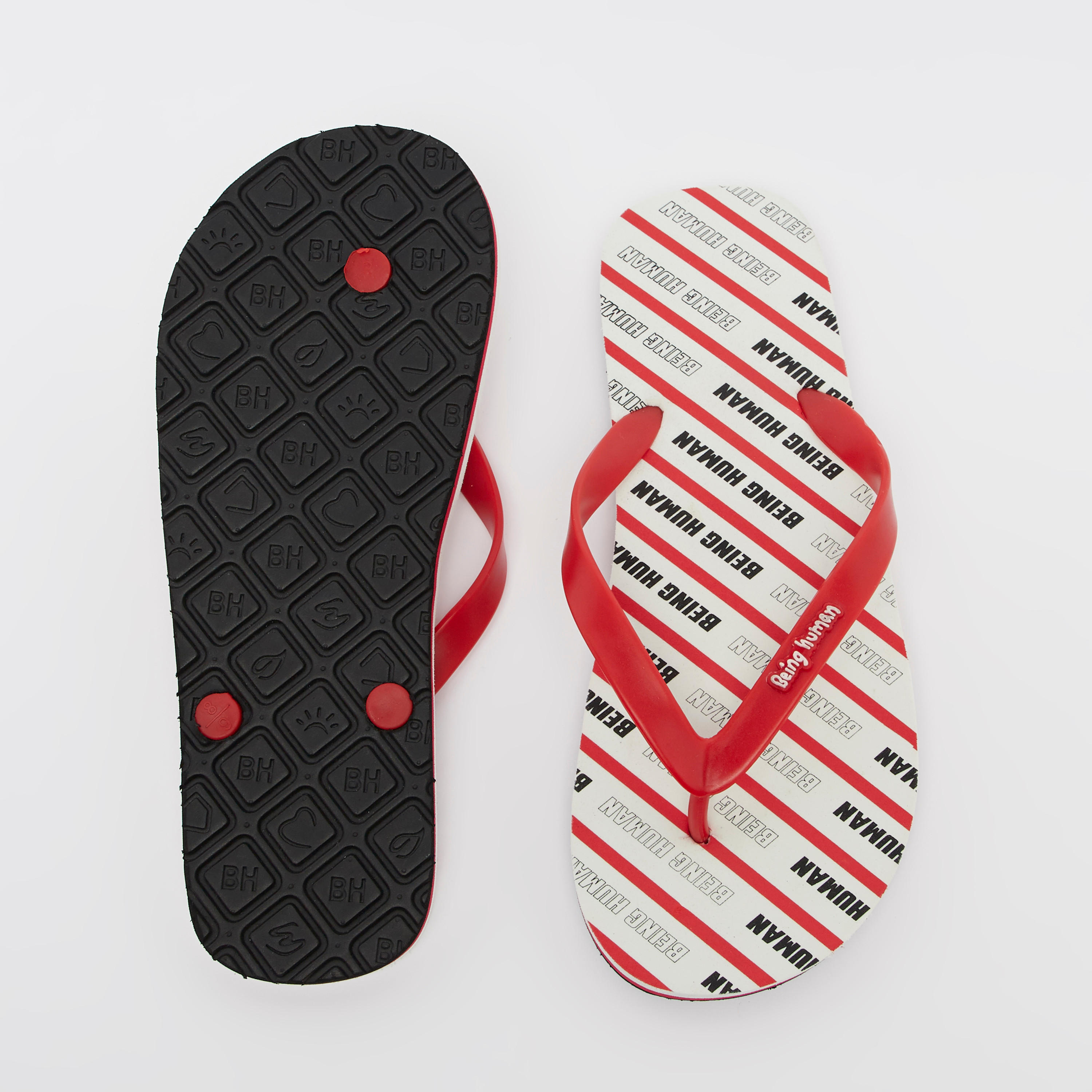 شبشب فليب فلوب بأحزمة بارزة الملمس وطبعات بيينج هيومان-men-shoes-flipflopsandslides-image-1