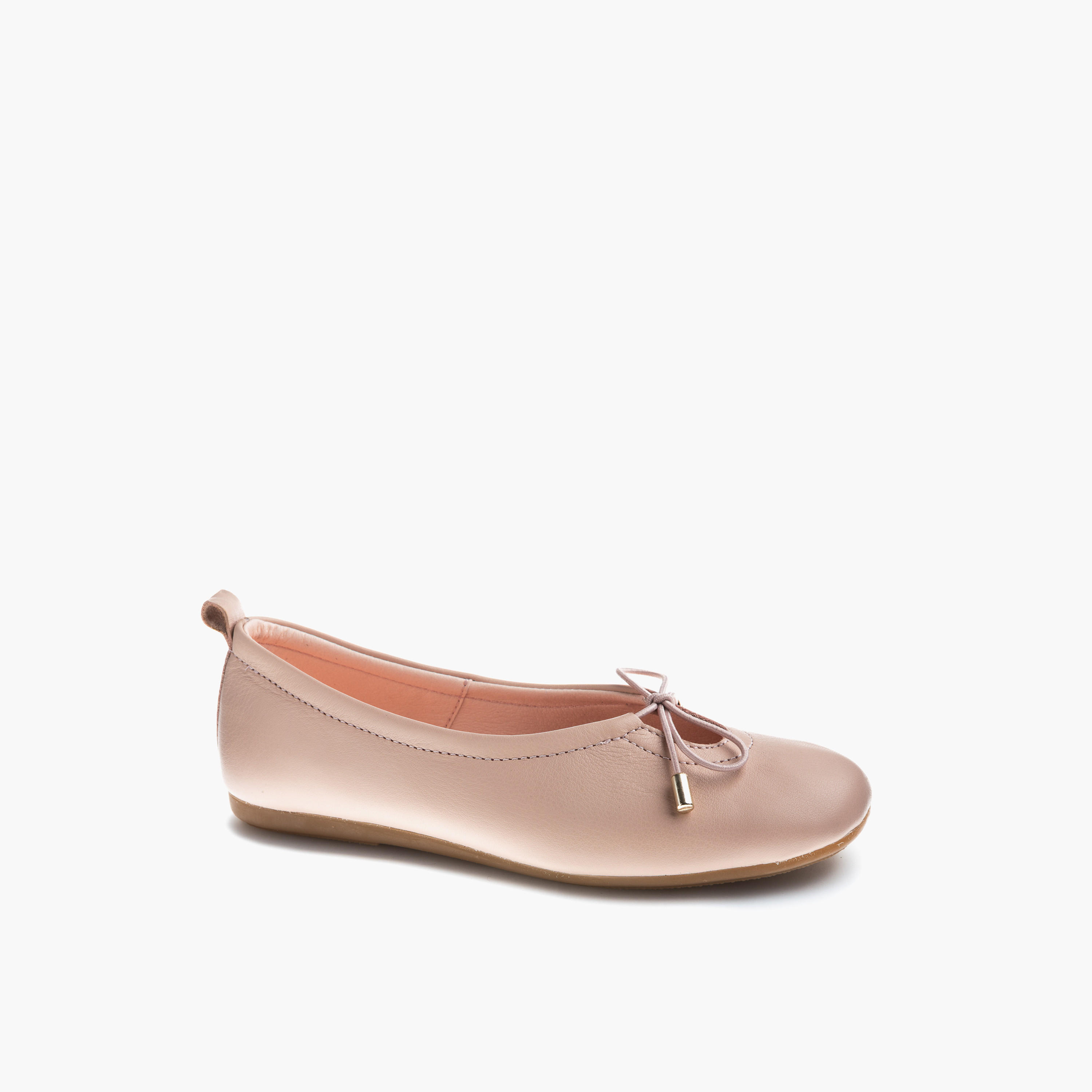 Pablosky Girls Leather Ballerina Shoes-girls-shoes-ballerinas-image-1