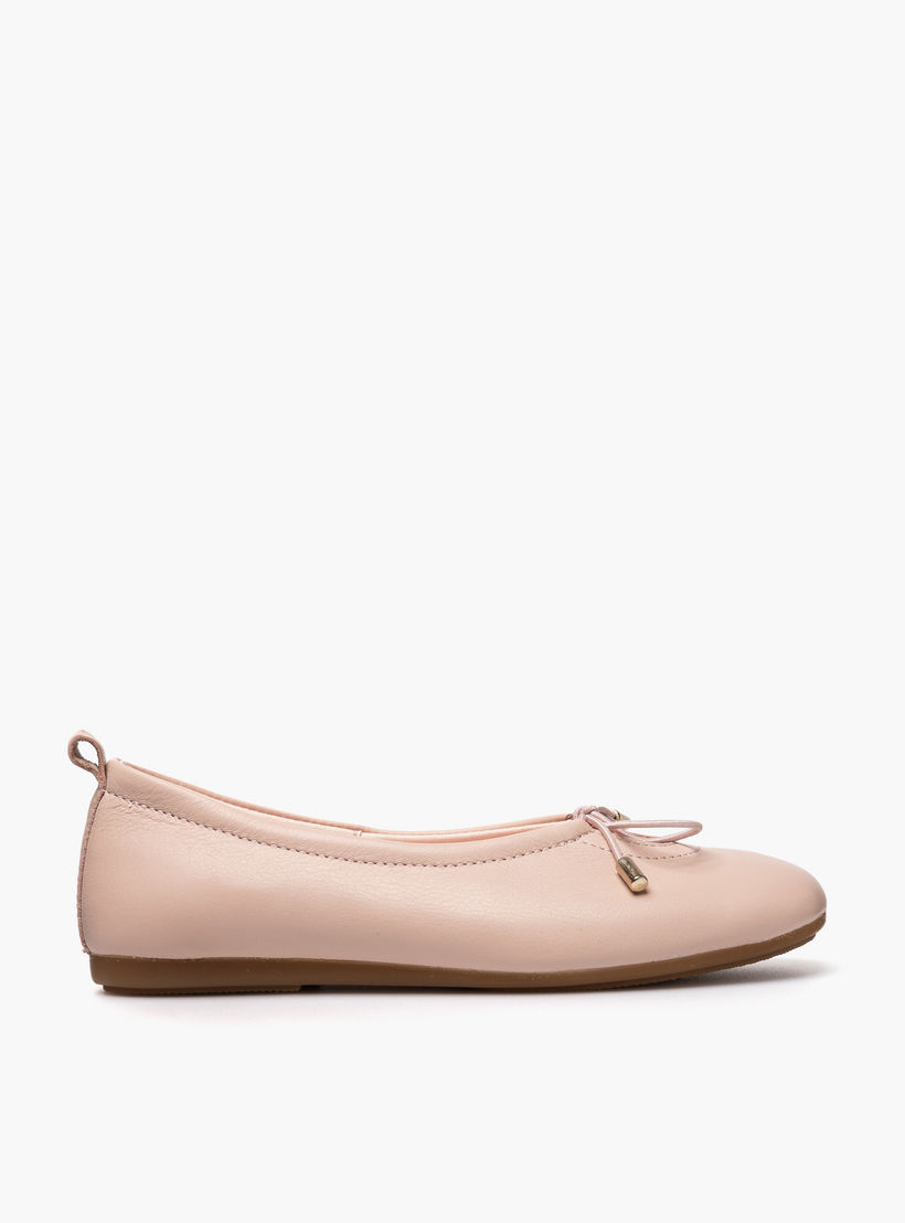 Pablosky Girls Leather Ballerina Shoes-girls-shoes-ballerinas-image-2