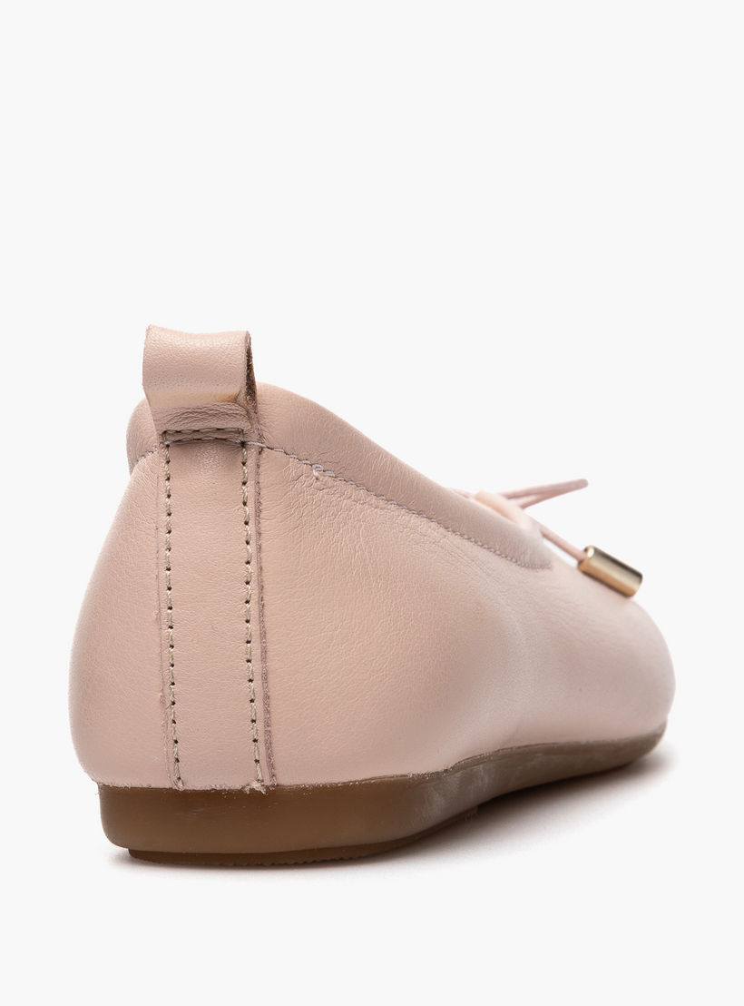 Pablosky Girls Leather Ballerina Shoes-girls-shoes-ballerinas-image-3