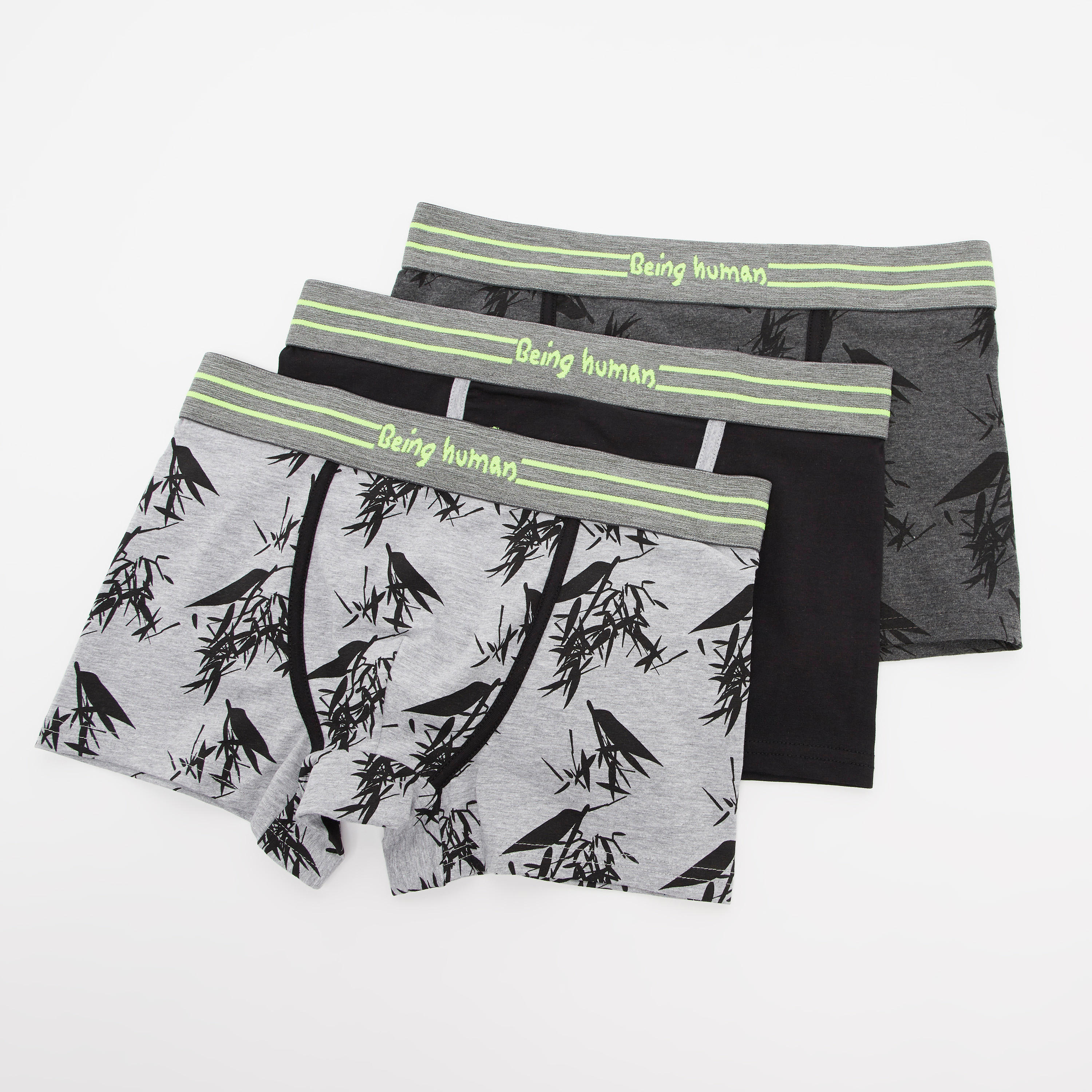 سراويل داخلية متنوعة بخصر مطاطي عريض من بيينج هيومان - طقم من 3 قطع-men-clothing-innerwear-underwear-image-1