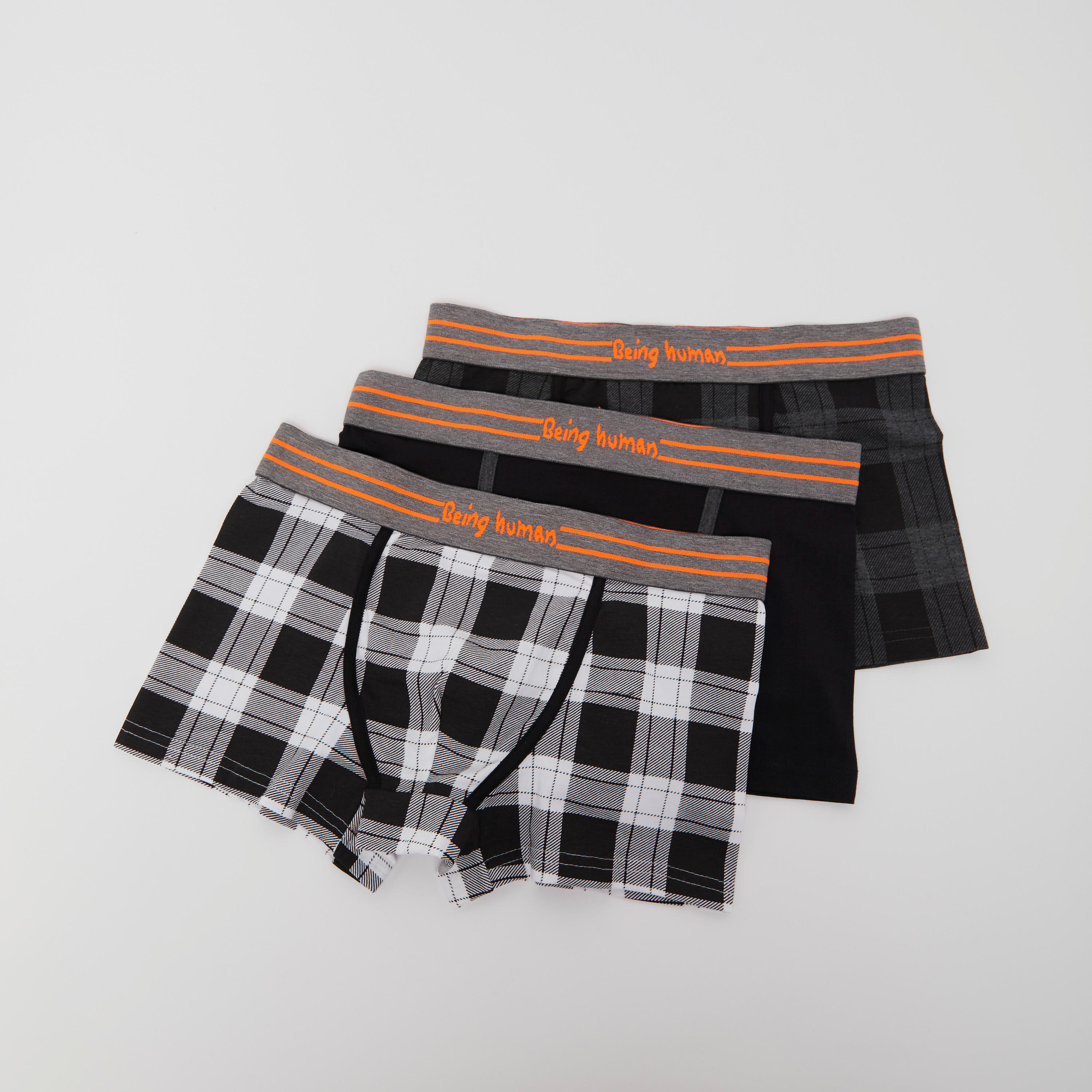 سراويل داخلية متنوعة بخصر مطاطي عريض من بيينج هيومان - طقم من 3 قطع-men-clothing-innerwear-underwear-image-1